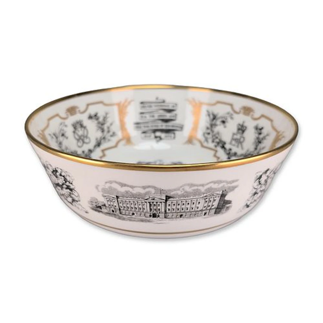 Royal Worcester Silver Wedding Bowl Limited Edition Porcelain