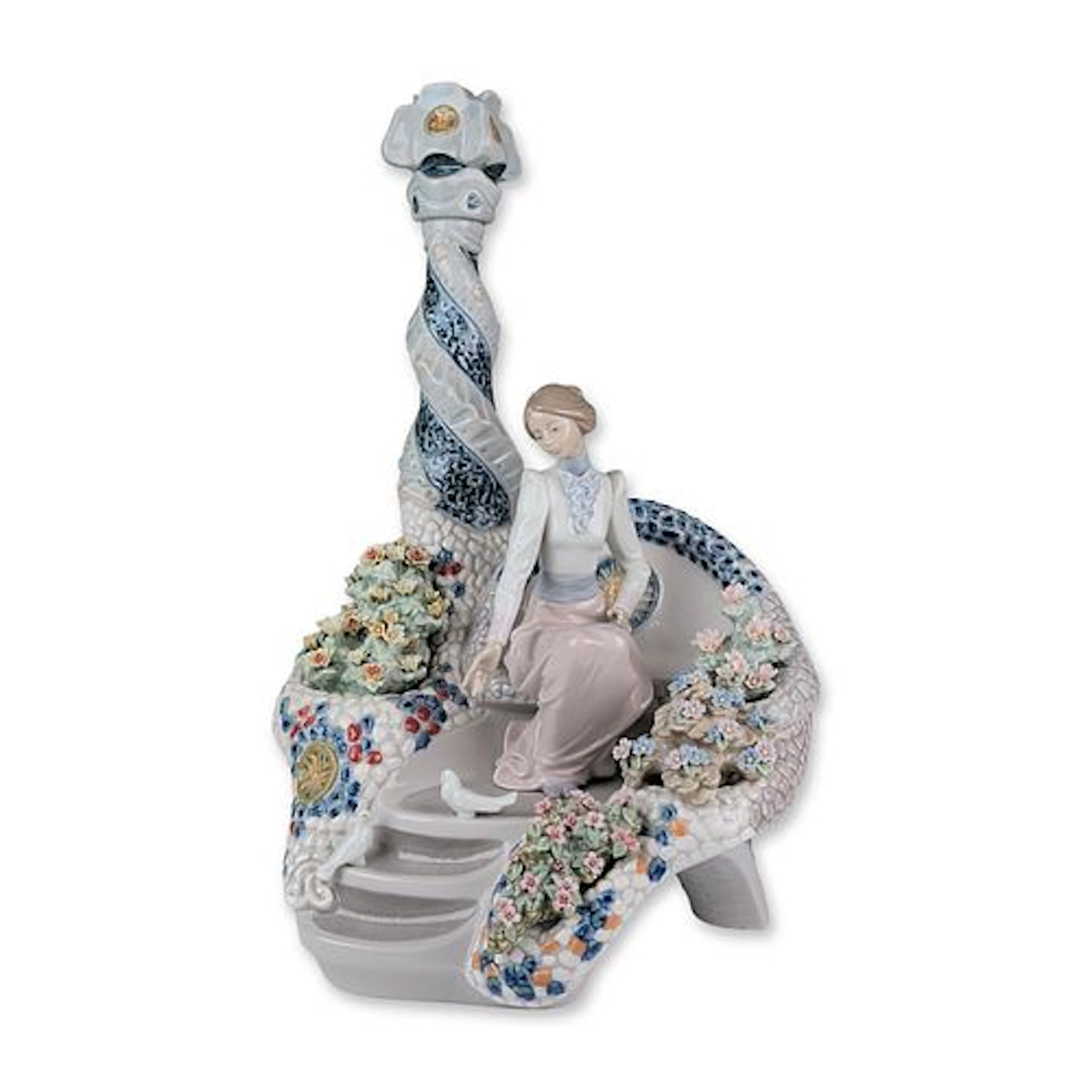 Lladro Limited Edition Porcelain Figurine, Gaudi Lady 01006660