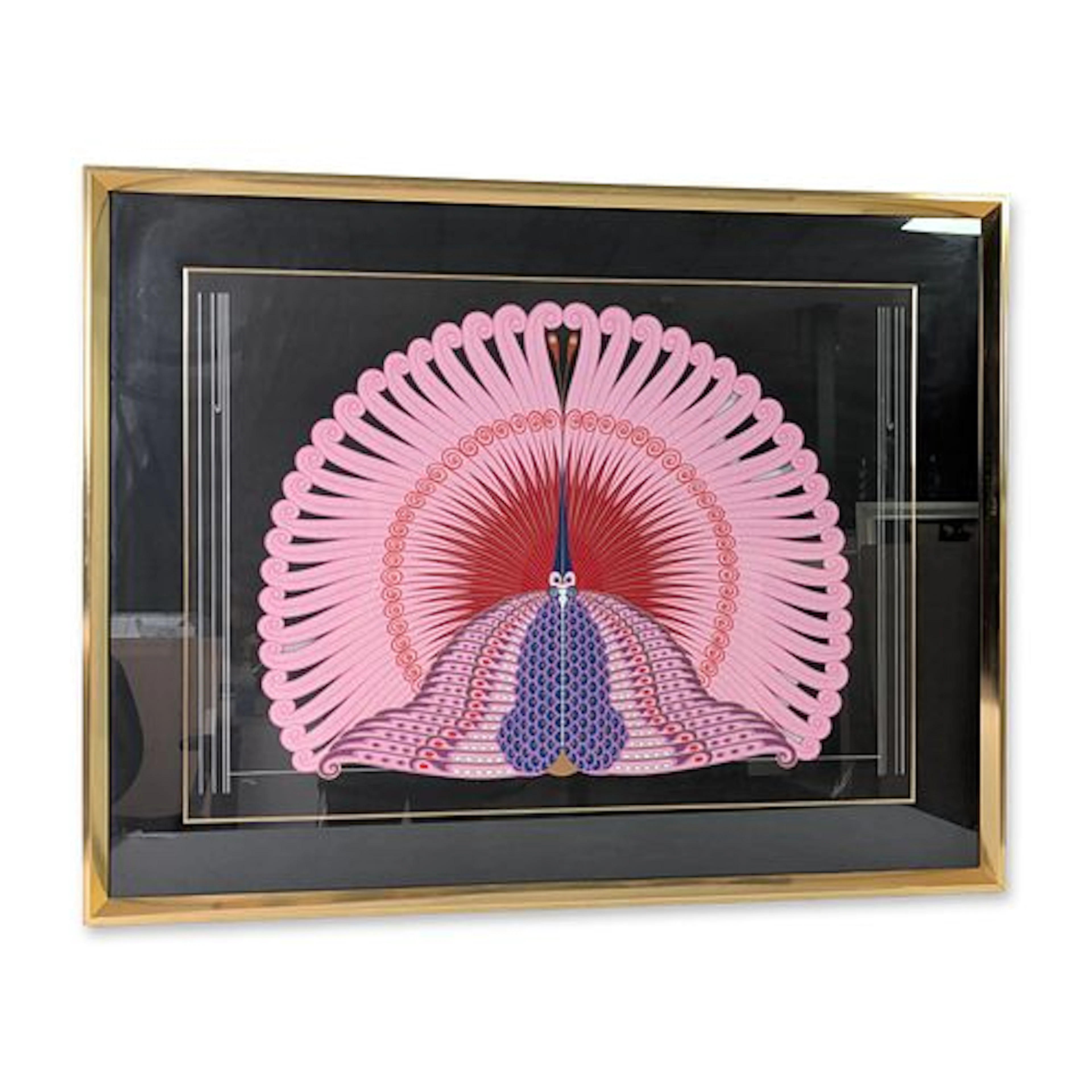 Erte (Russian/French, 1892-1990) Serigraph on Paper, Phoenix Reborn