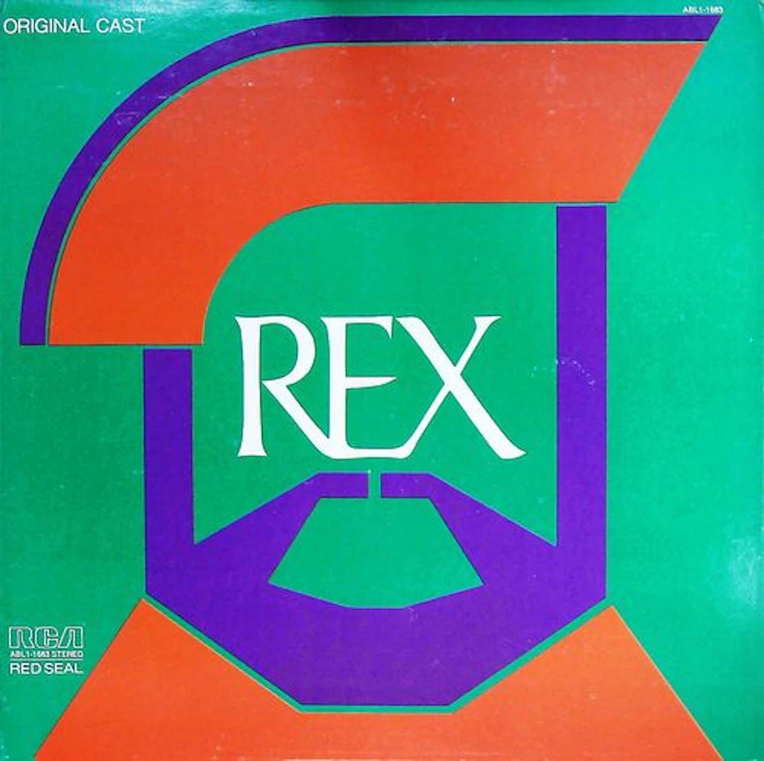 Rex Original Cast Recording 1976 RCA Red Seal Vinyl LP