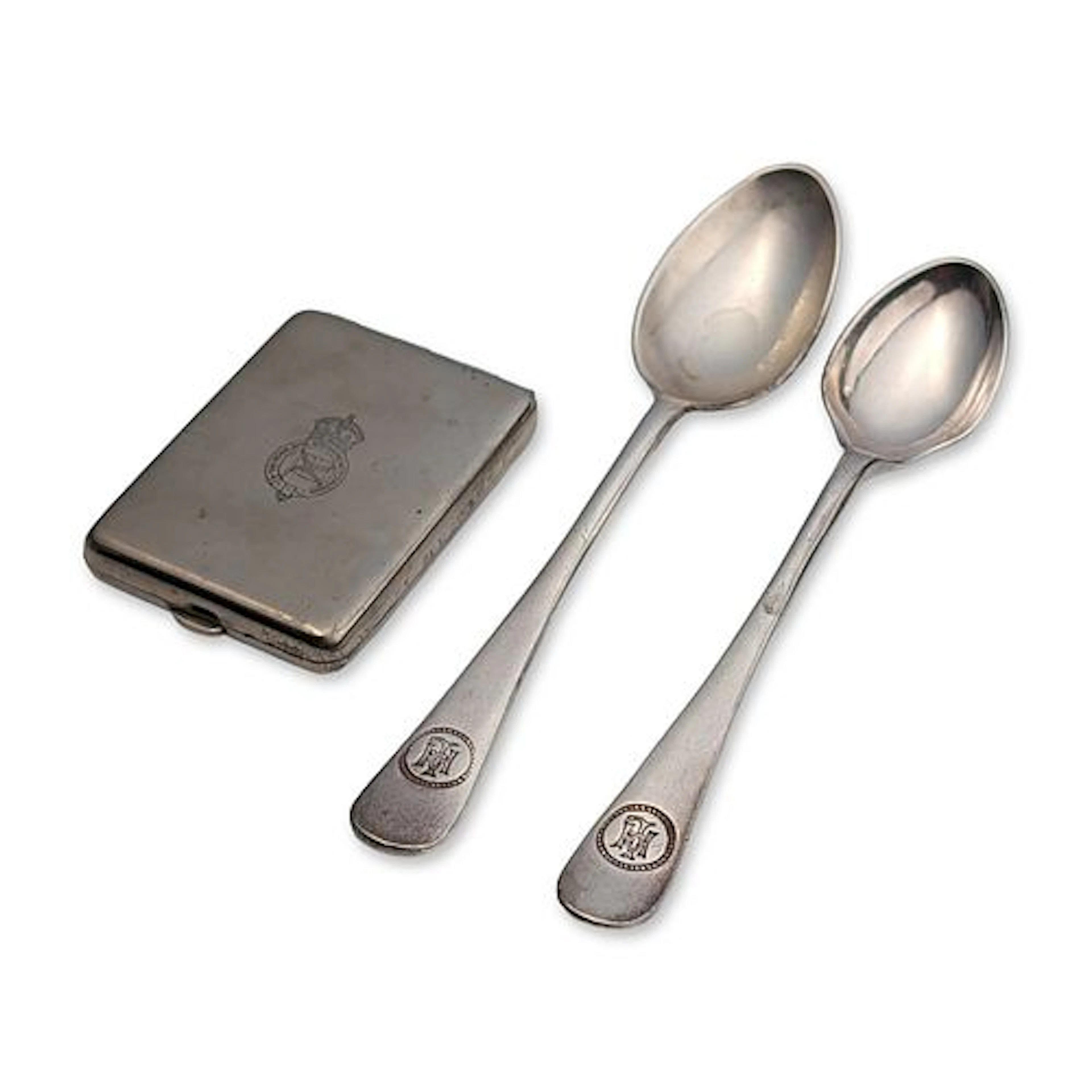 3pc Hutton Sheffield RMSP and Lamport and Holt Silver-Plated Group