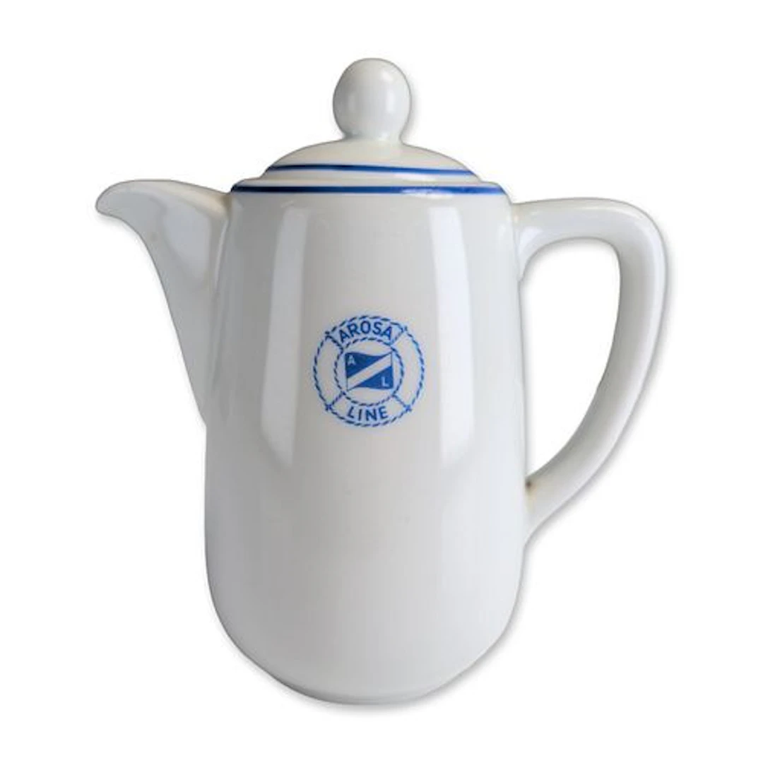 Hutschenreuther Bavaria Arosa Line Lidded Porcelain Pot
