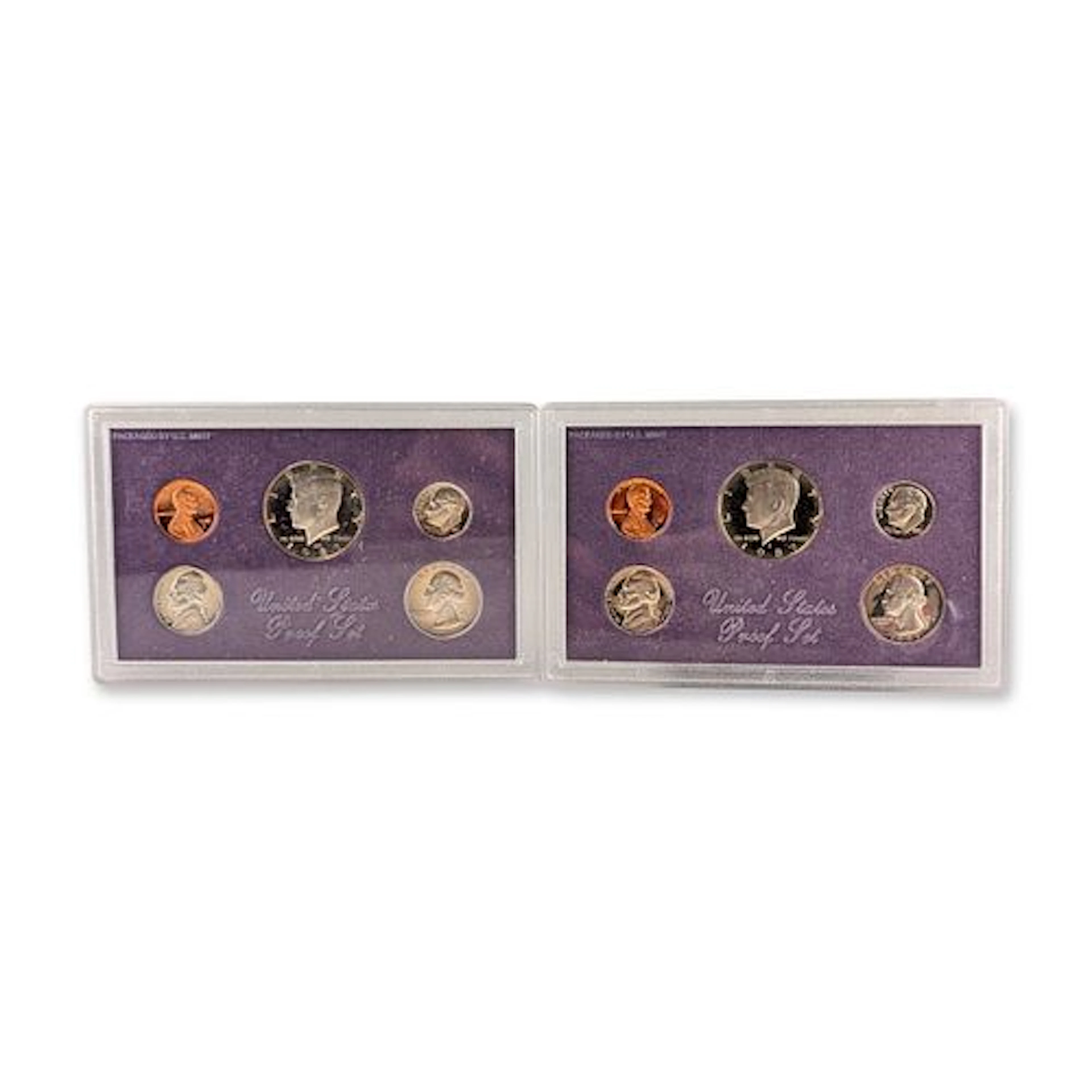 2pc 1987 S US Mint Five-Coin Proof Sets