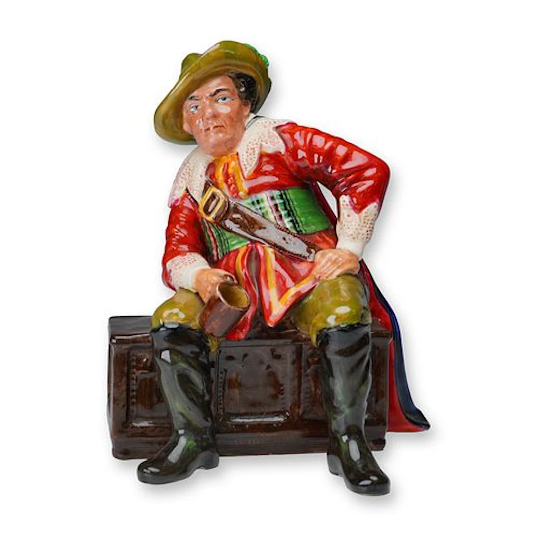 Reg Johnson Studio Potter Figurine, Cavalier