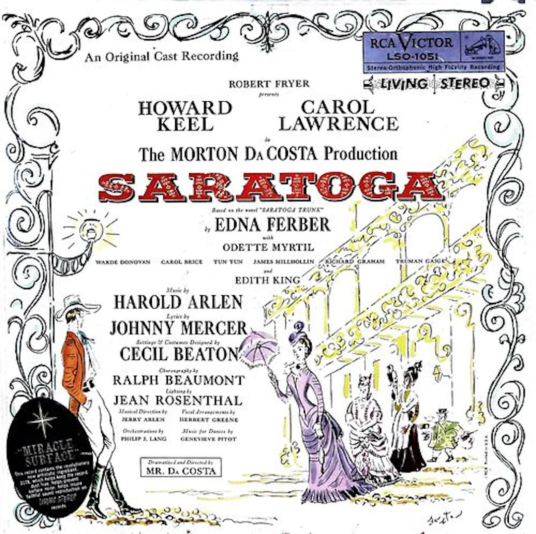 Saratoga Original Cast Recording RCA LP Record Album