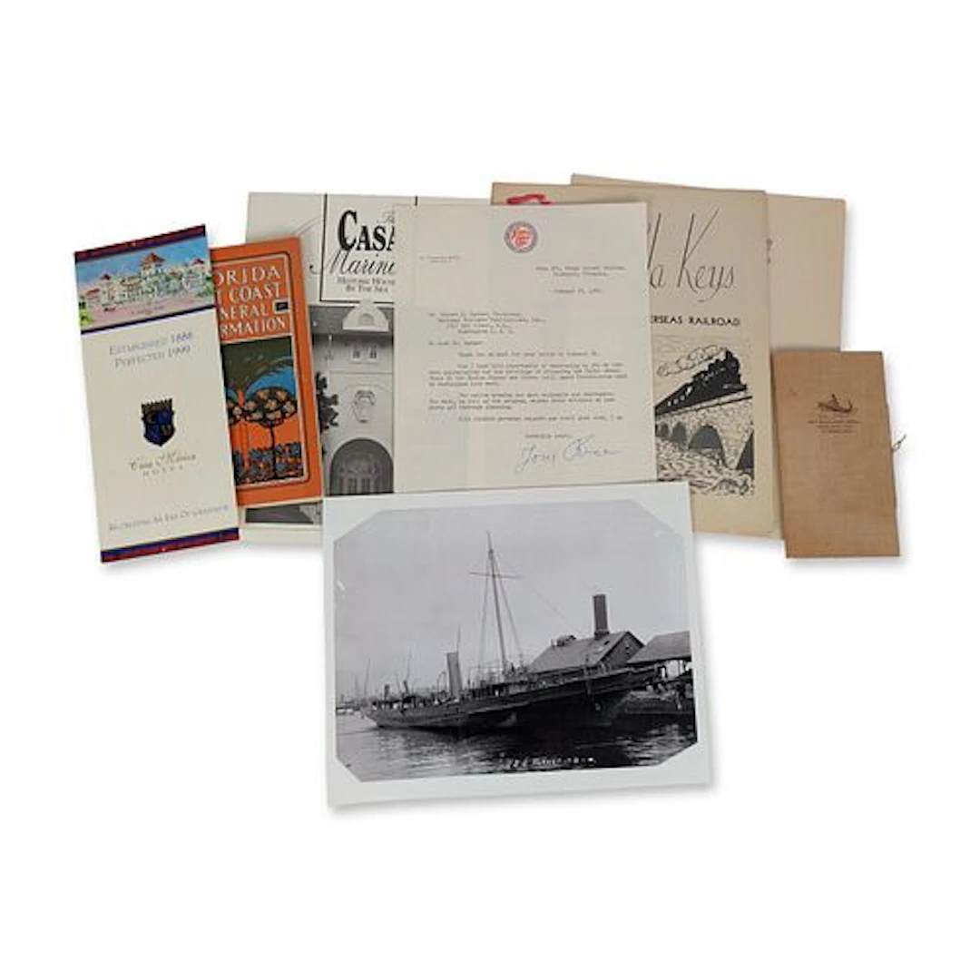 8pc Collection of Atlantic Coast Line Railroad "Florida Tourism &