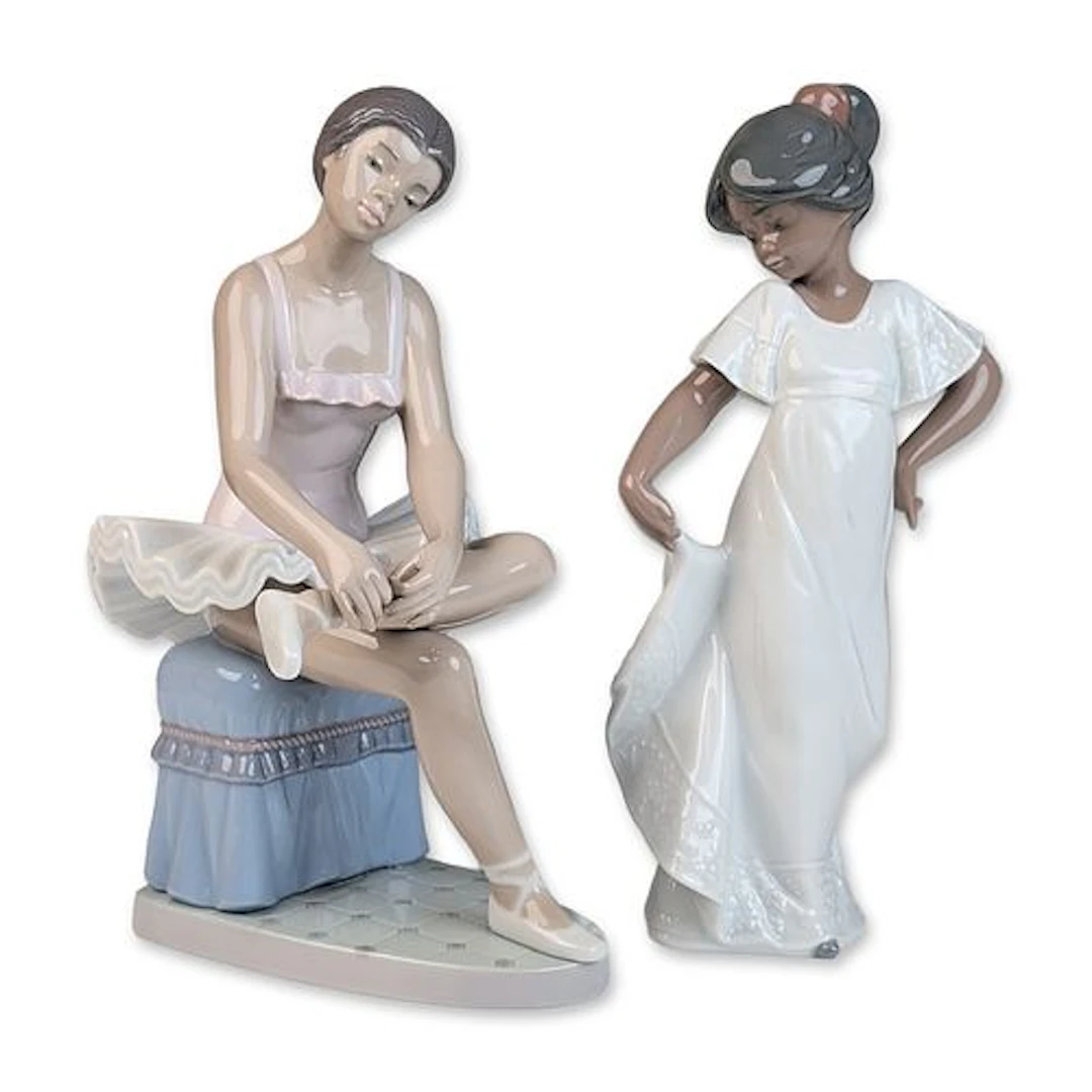 Lladro and NAO Porcelain Dancers Group, Finishing Touches 01006104