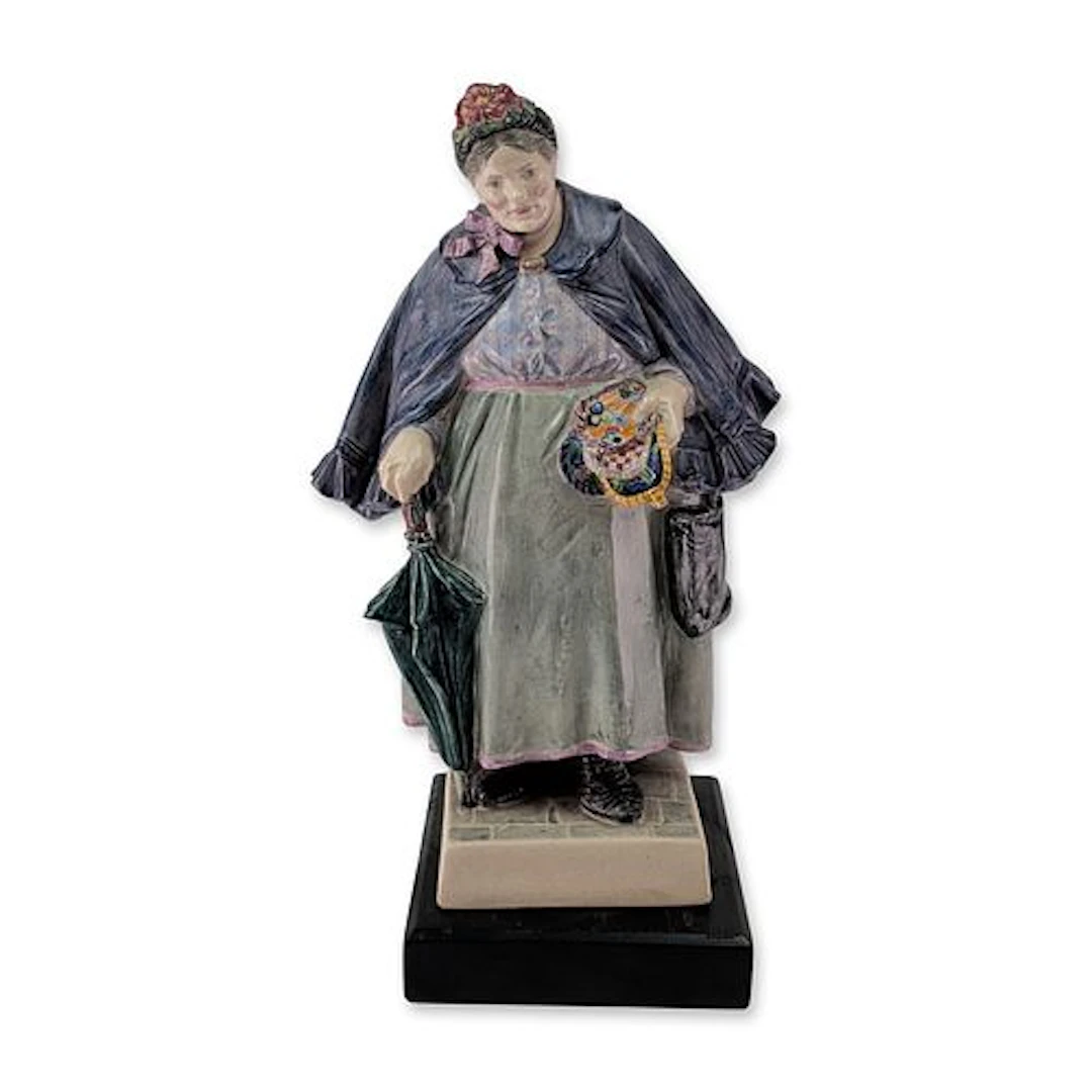 Charles Vyse Chelsea Pottery Figurine, Kettle Holders