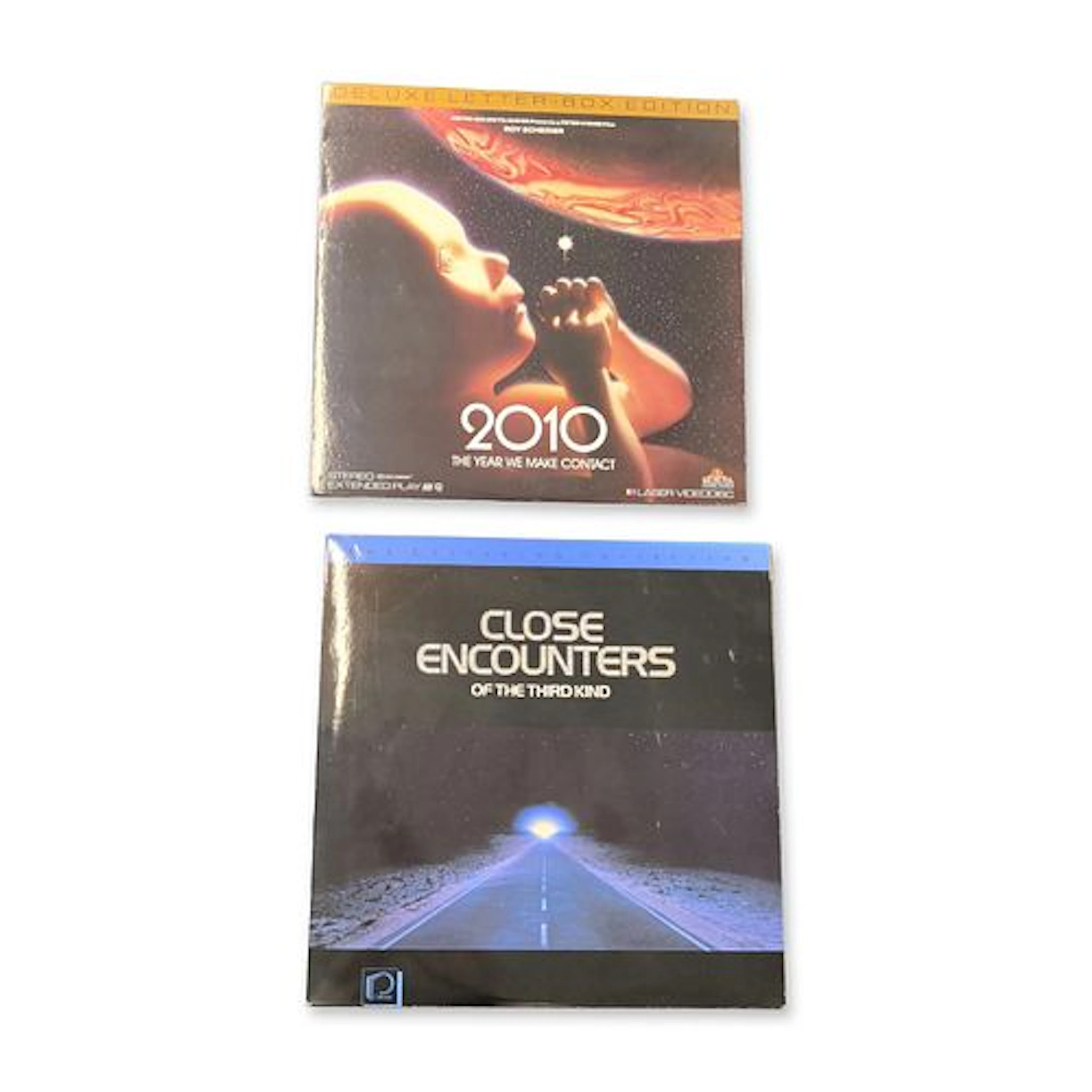 Two Science Fiction Laserdiscs Including Criterion Collection Close