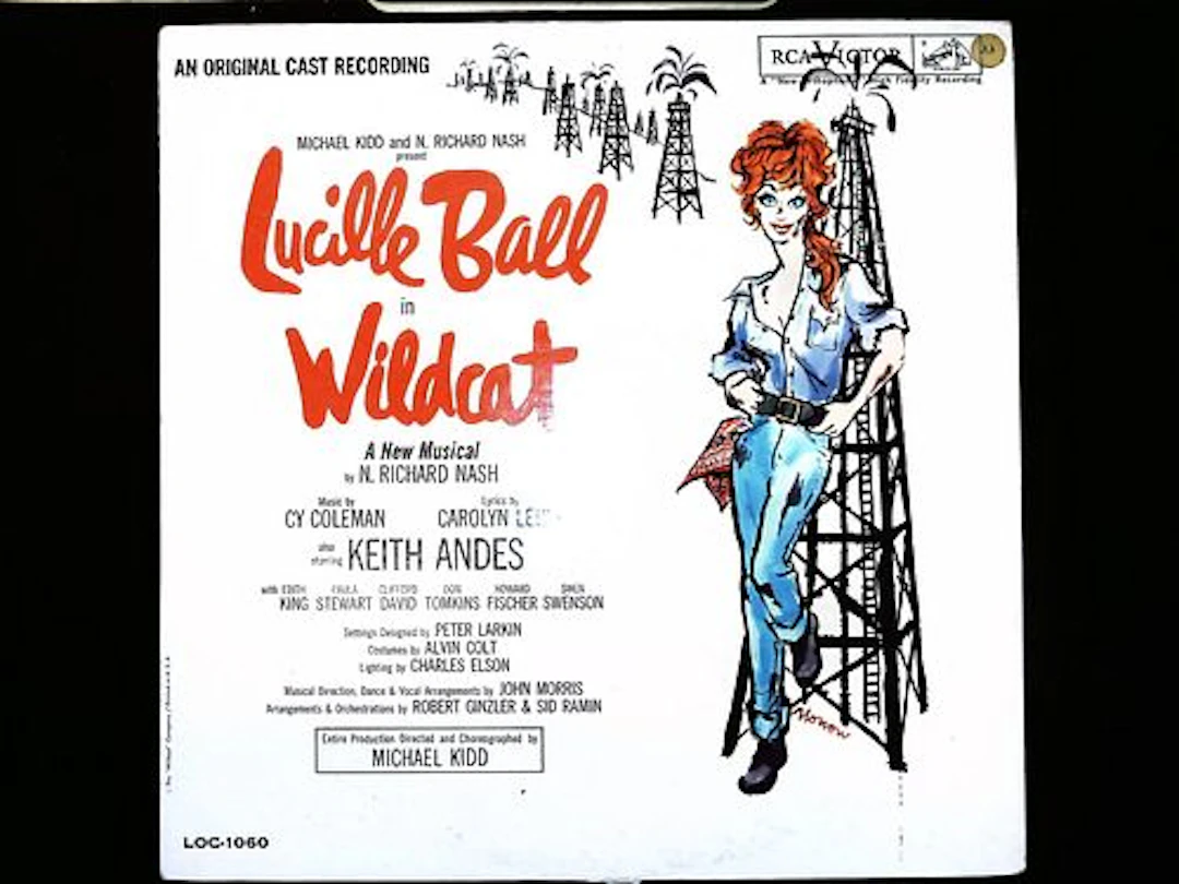 Lucille Ball Wildcat Original Broadway Cast Recording Vinyl Record