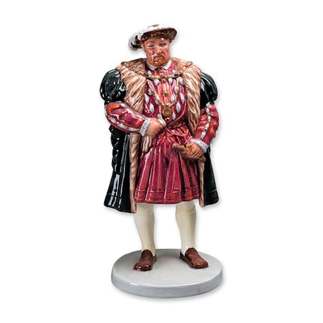 Royal Doulton Royalty Series Porcelain Figurine, Henry VIII HN3458