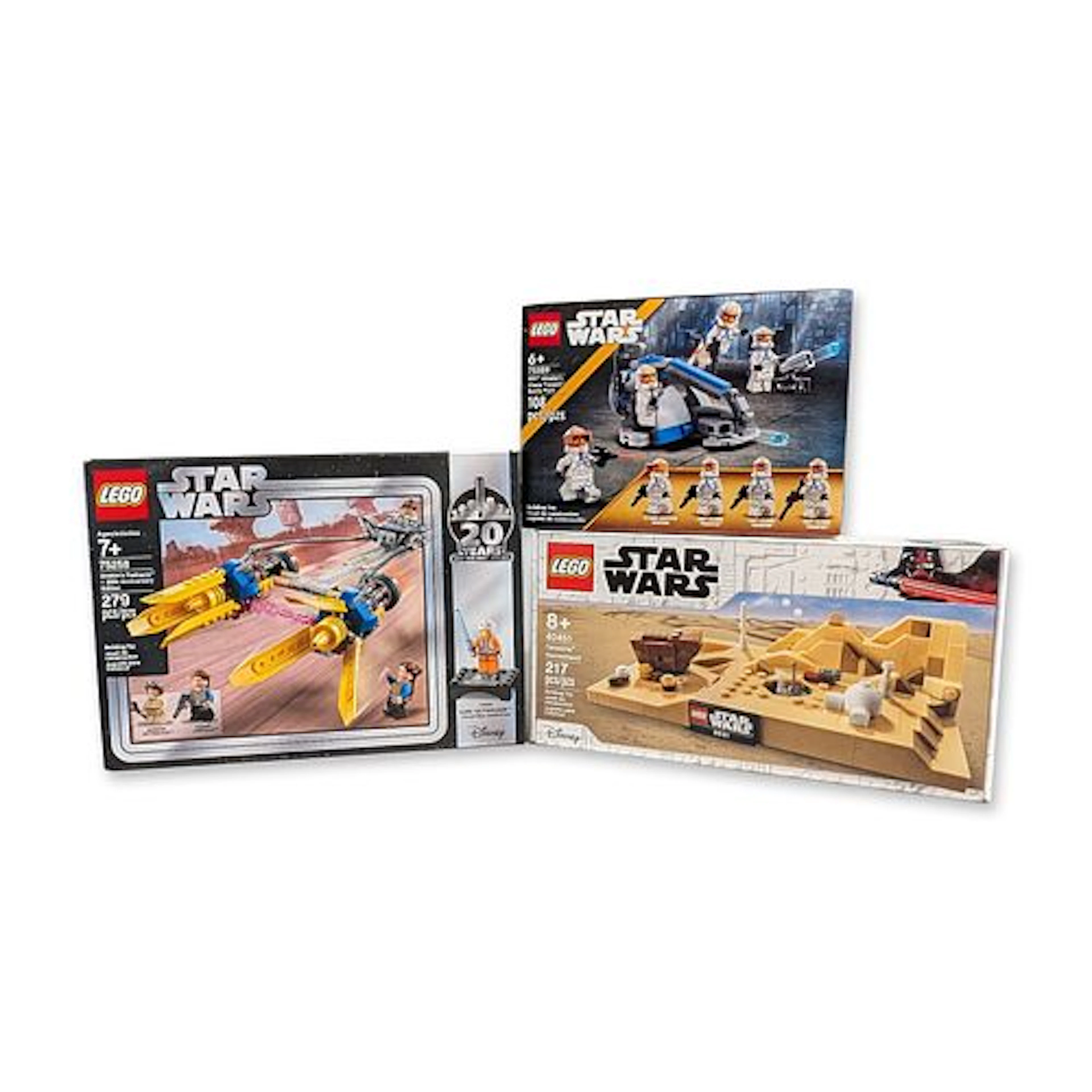 3pc LEGO Star Wars Factory Building Sets - 40451, 75258, & 75359