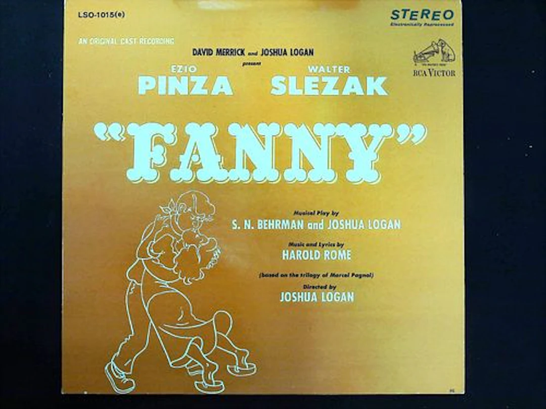 A Pair of RCA Victor LP Records: Fanny Original Cast Recording LSO-1015(e)