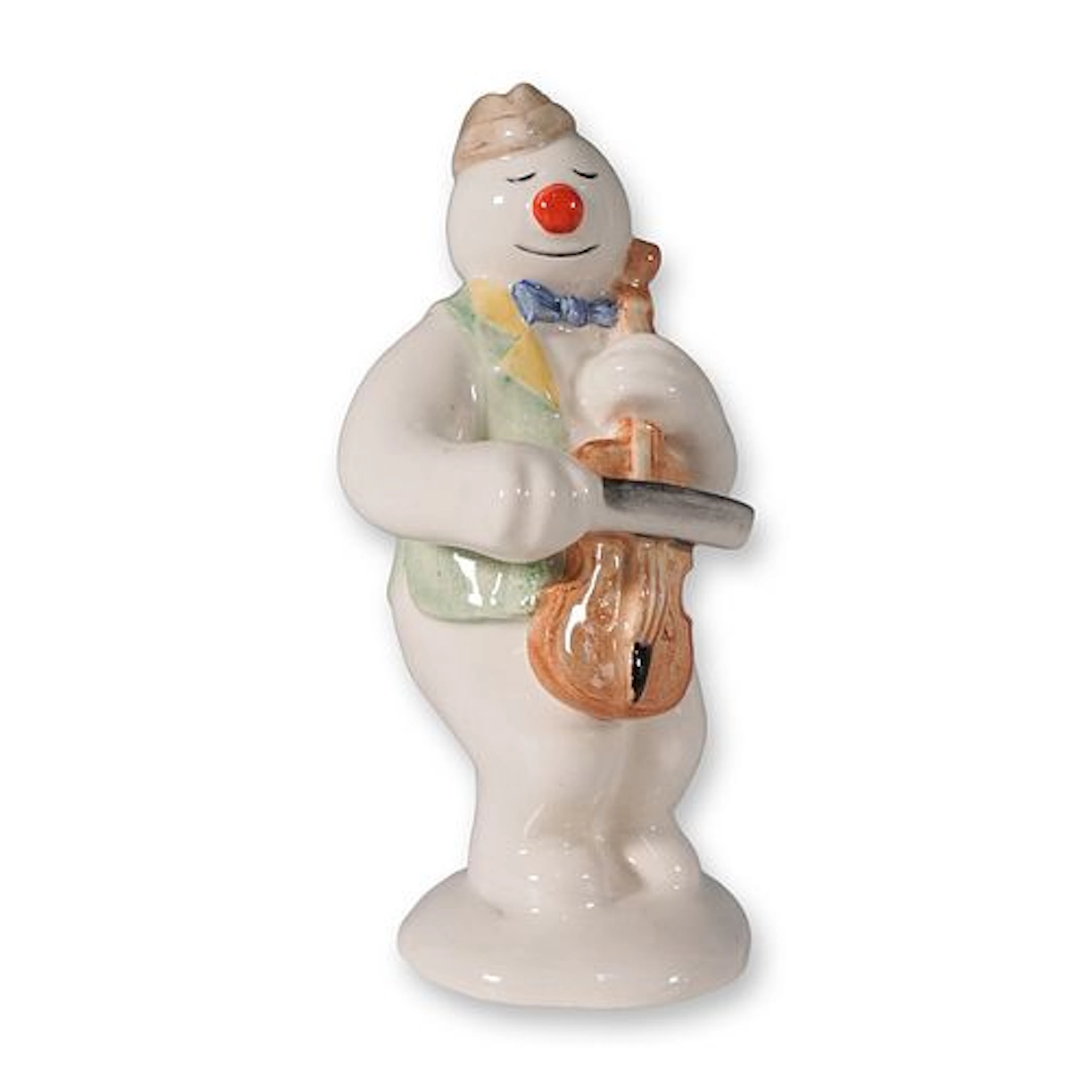 Royal Doulton The Snowman Figurine, Cellist Snowman DS17