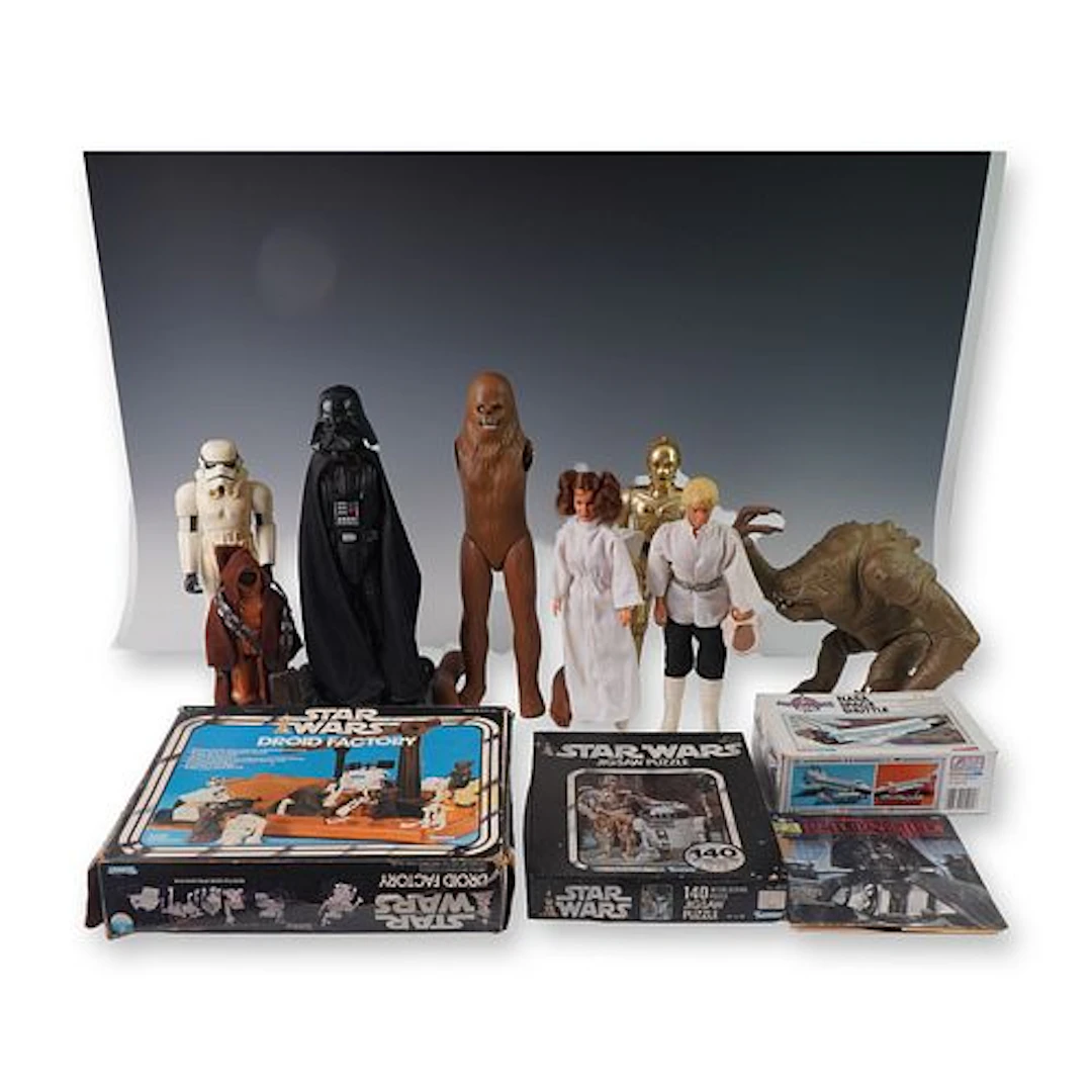12pc Collection of Star Wars and Space-themed Memorabilia's