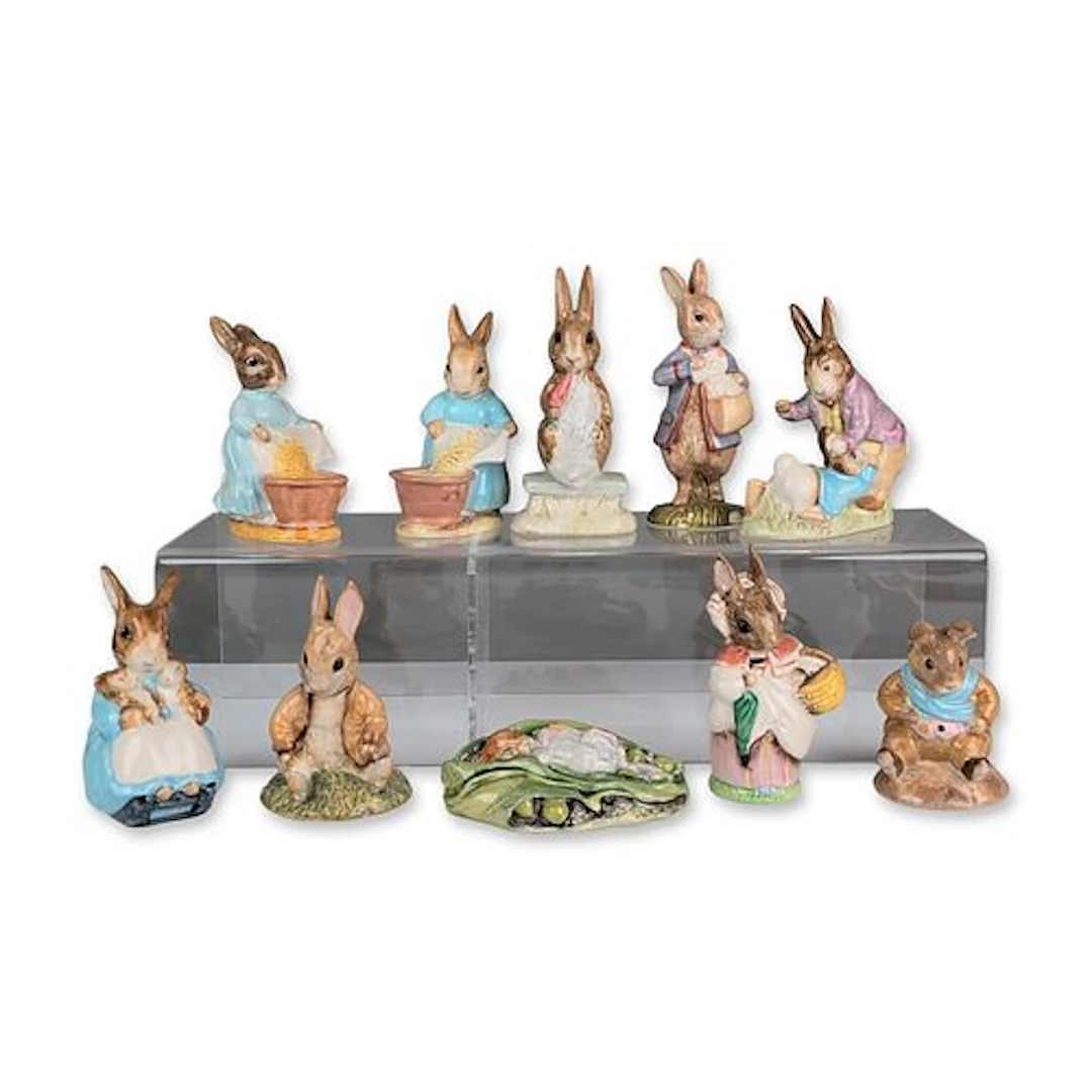 10pc Collection of Beswick Beatrix Potter Figurines