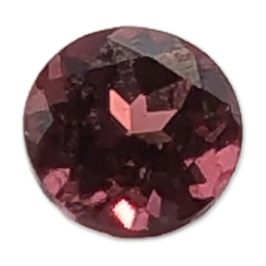 Round Cut Pink Loose Gemstone