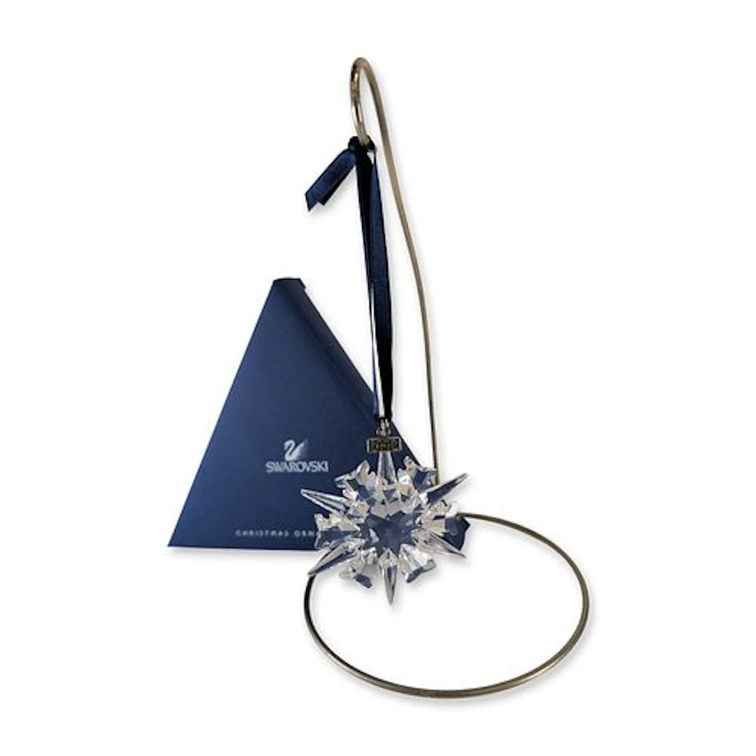 Swarovski Crystal 2002 Annual Edition Snowflake Figurine