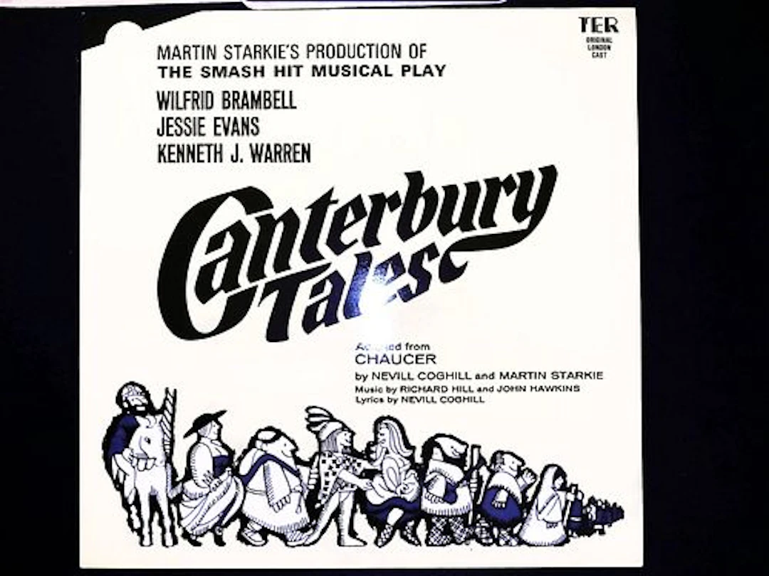 Canterbury Tales Original London Cast Recording Vinyl LP TER 1076