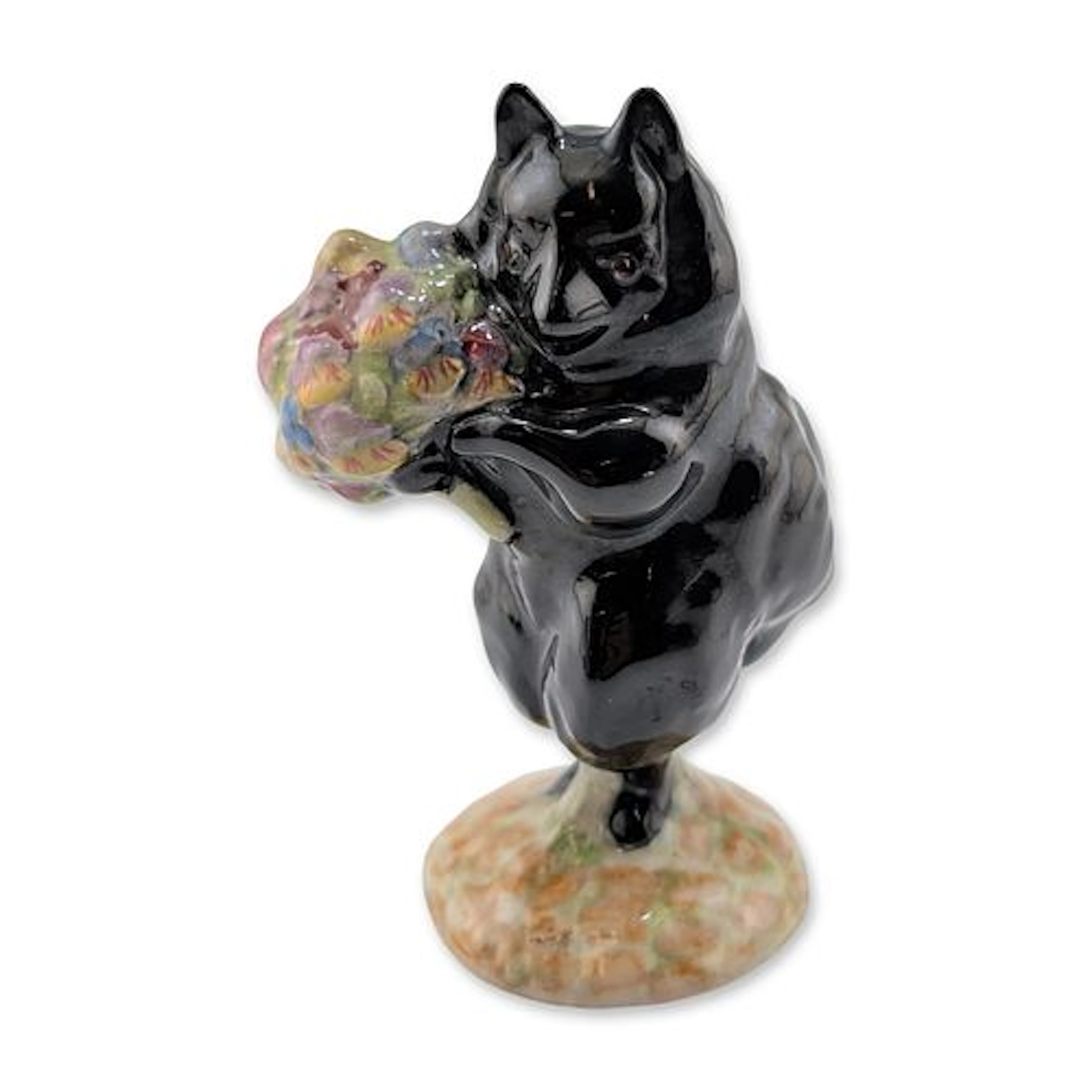 Beswick Beatrix Potter Figurine, Duchess with Flowers