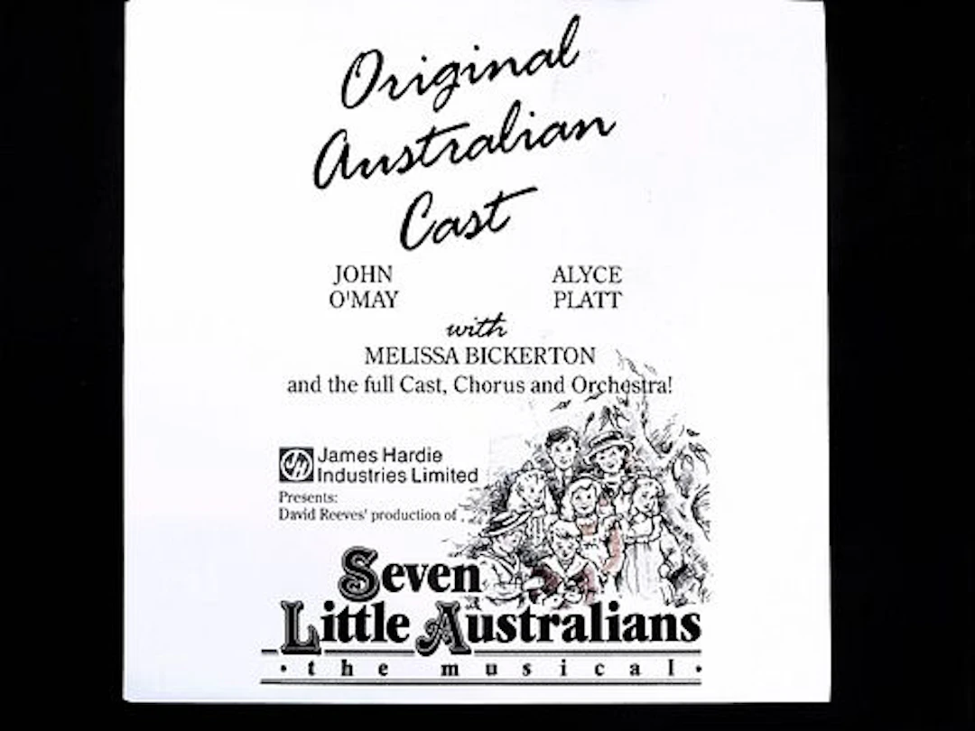 Seven Little Australians The Musical Original Australian Cast LP Vinyl 1989
