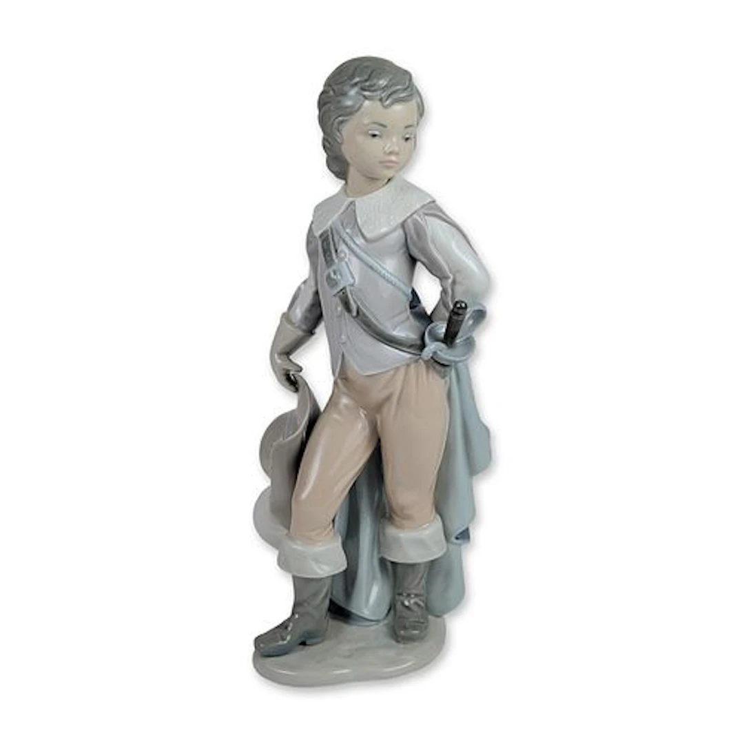 Lladro Spanish Porcelain Courtier Boy Figurine 4983