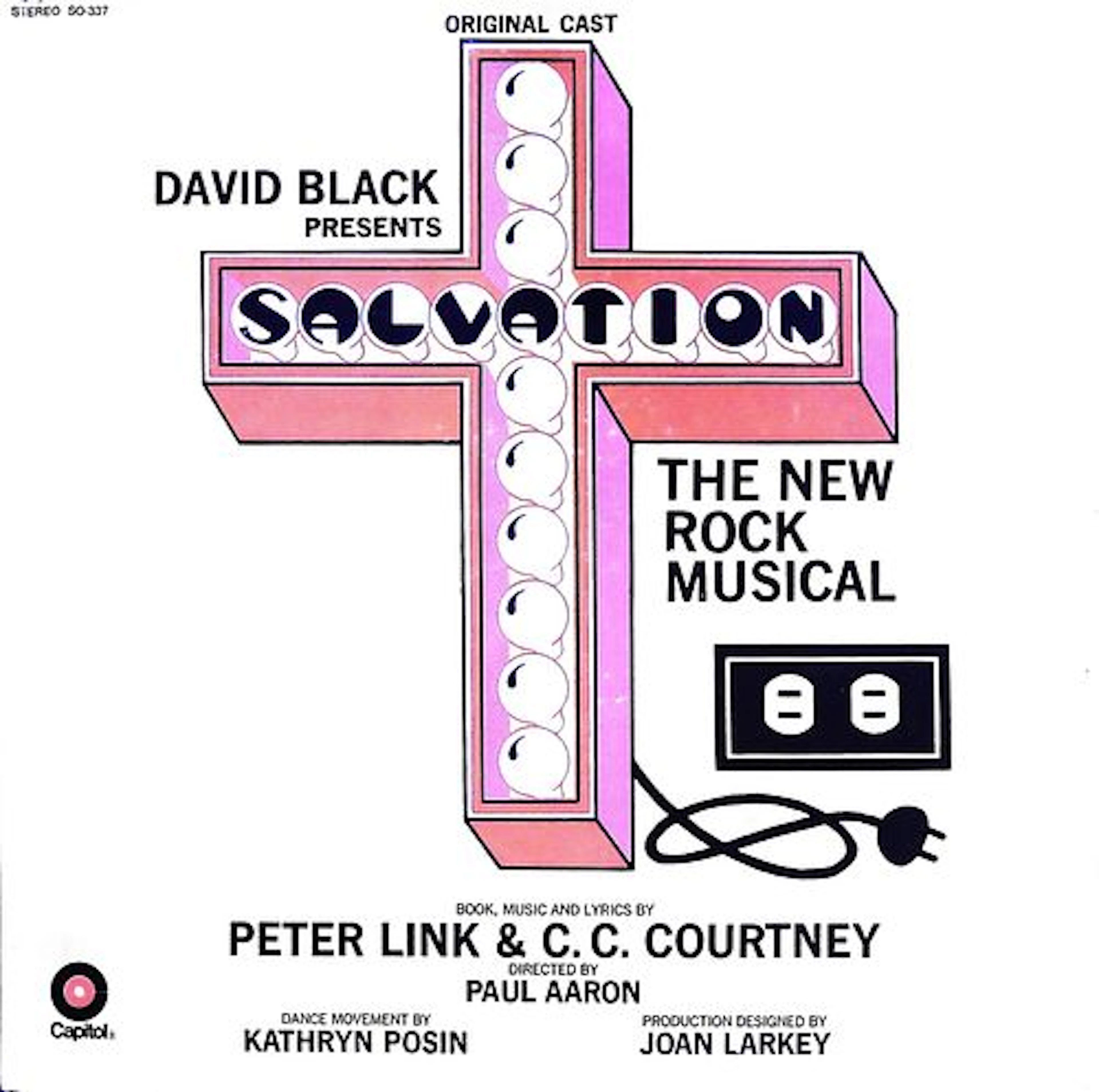 David Black Presents Salvation: The New Rock Musical, Original Cast LP