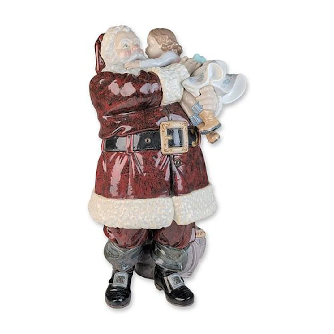 Lladro Limited Edition Sculpture, Santa, I've Been Good! 1001960