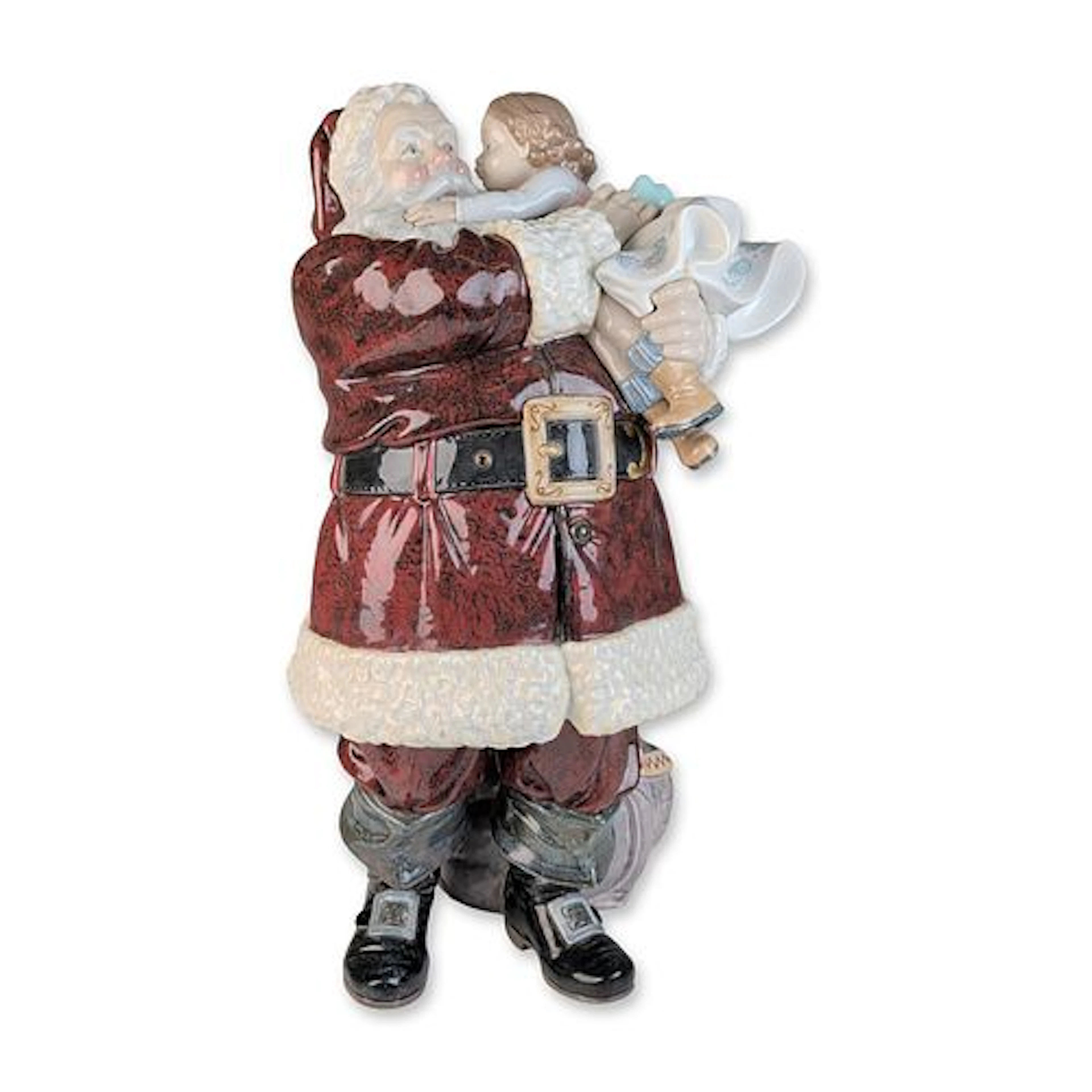 Lladro Limited Edition Sculpture, Santa, I've Been Good! 1001960
