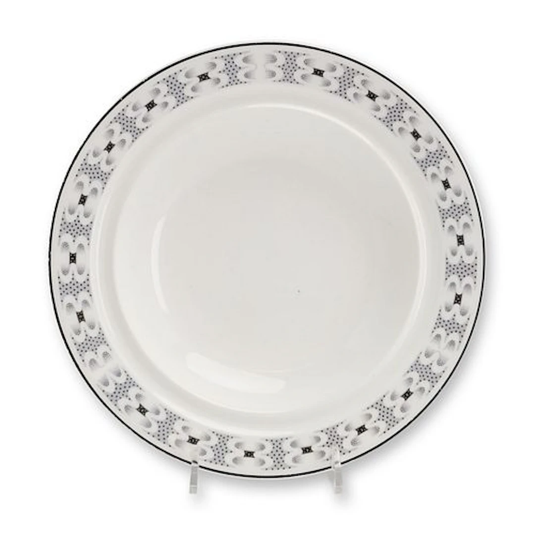 Wedgwood Edward Bawden Orient Line Bone China Soup Plate
