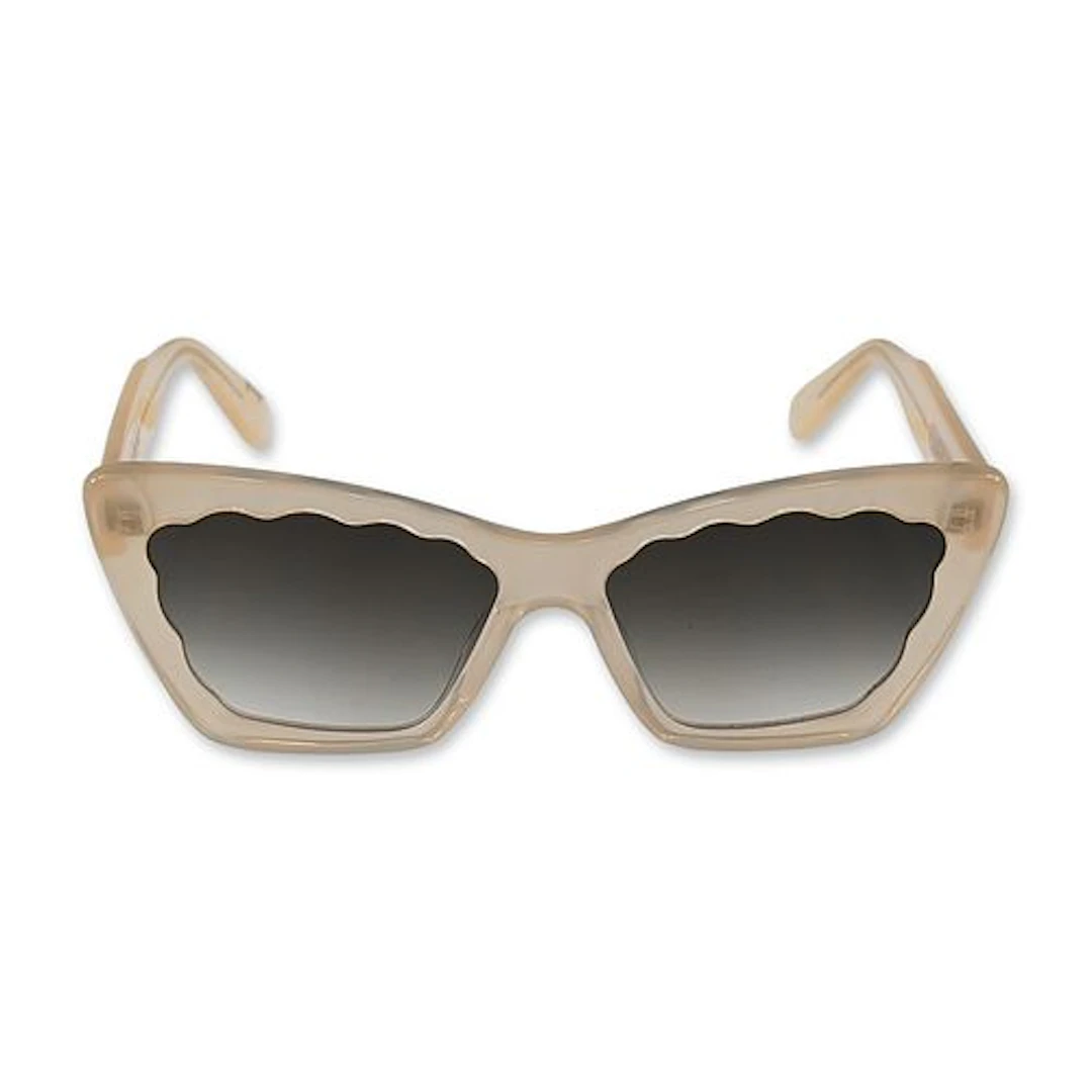 KREWE Brigitte Blonde Acetate Sunglasses