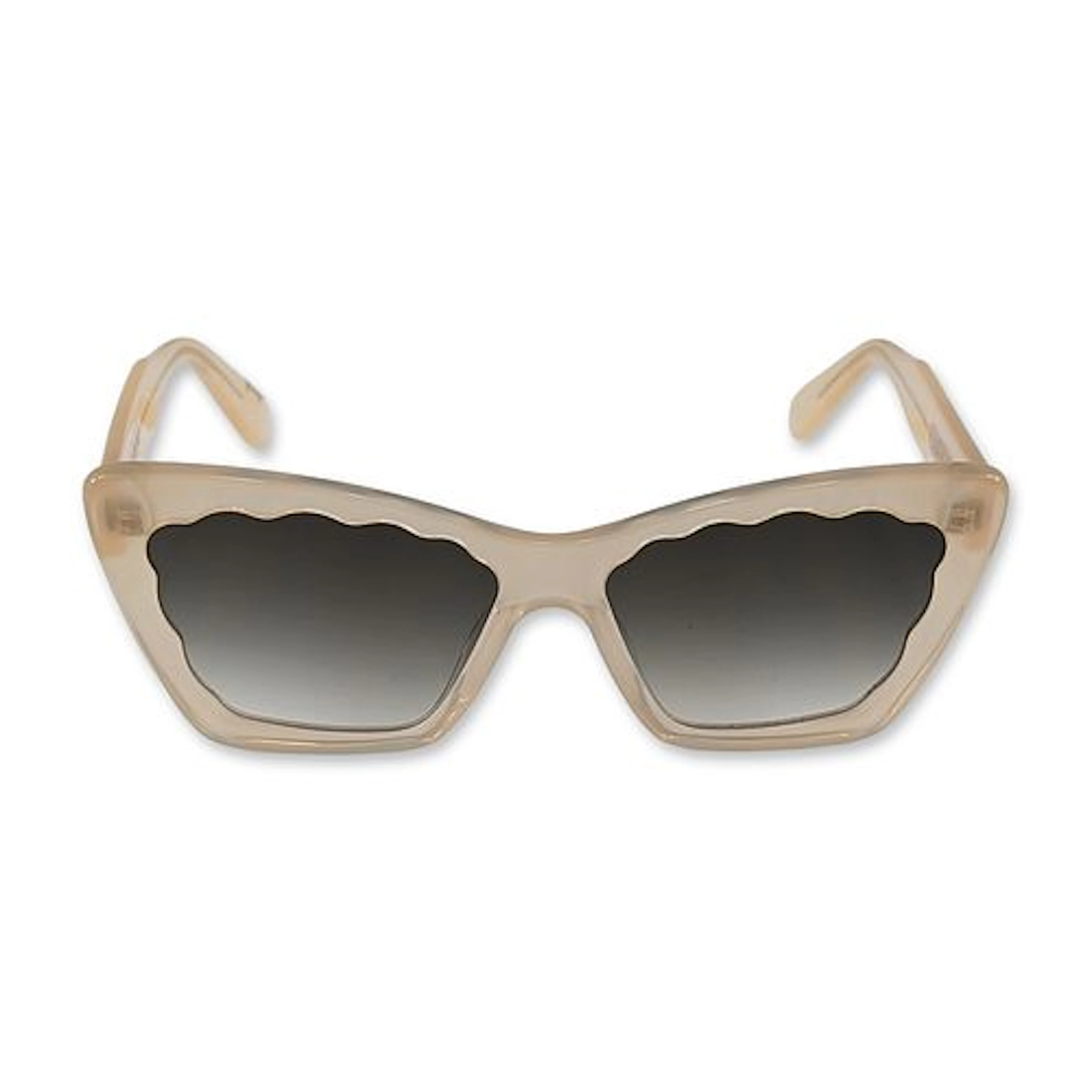KREWE Brigitte Blonde Acetate Sunglasses