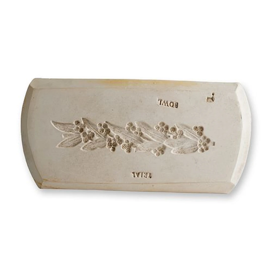 Wedgwood Plaster Sprig Mold with Foliate Garland Design