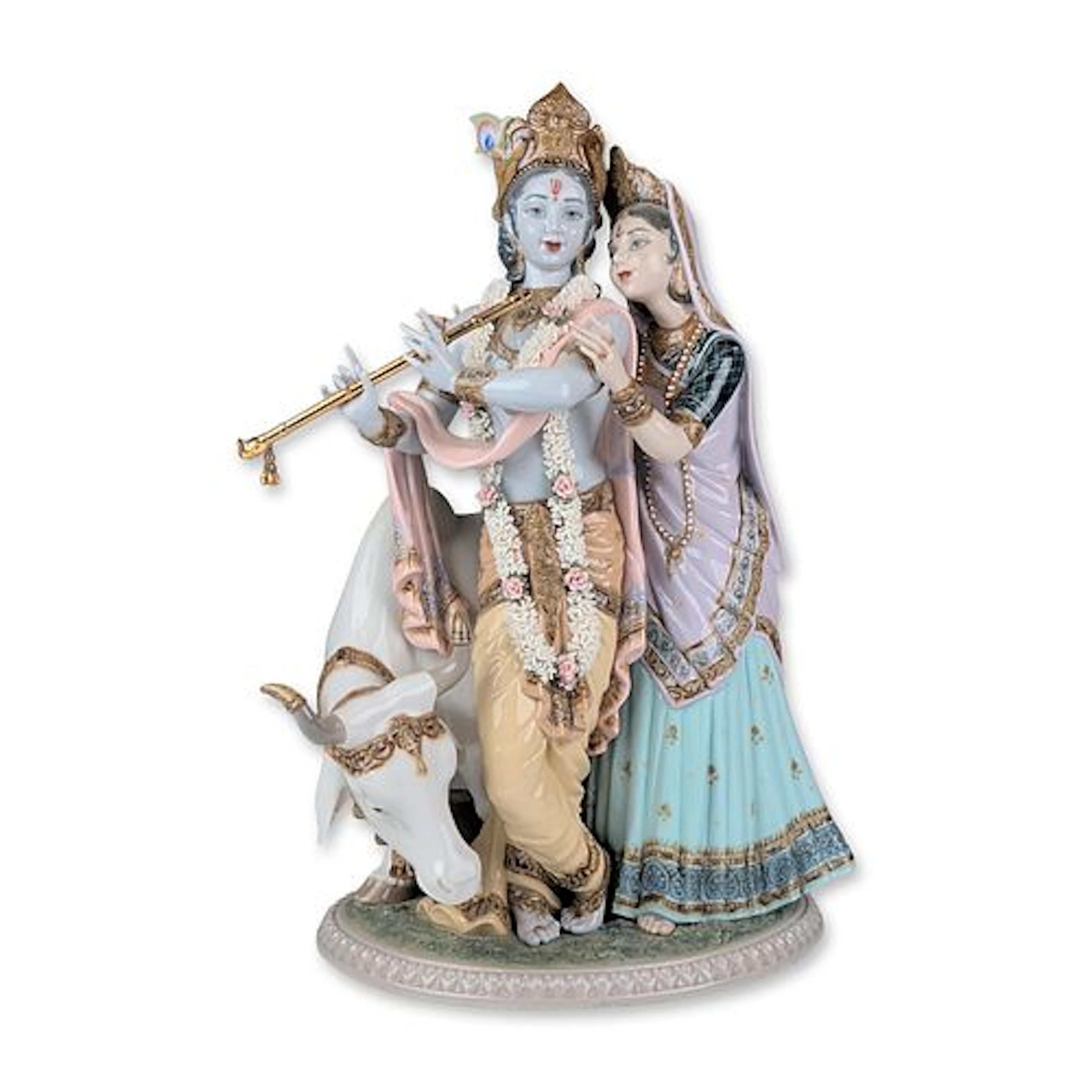Lladro Limited Edition Porcelain Figurine, Radha Krishna 01001910