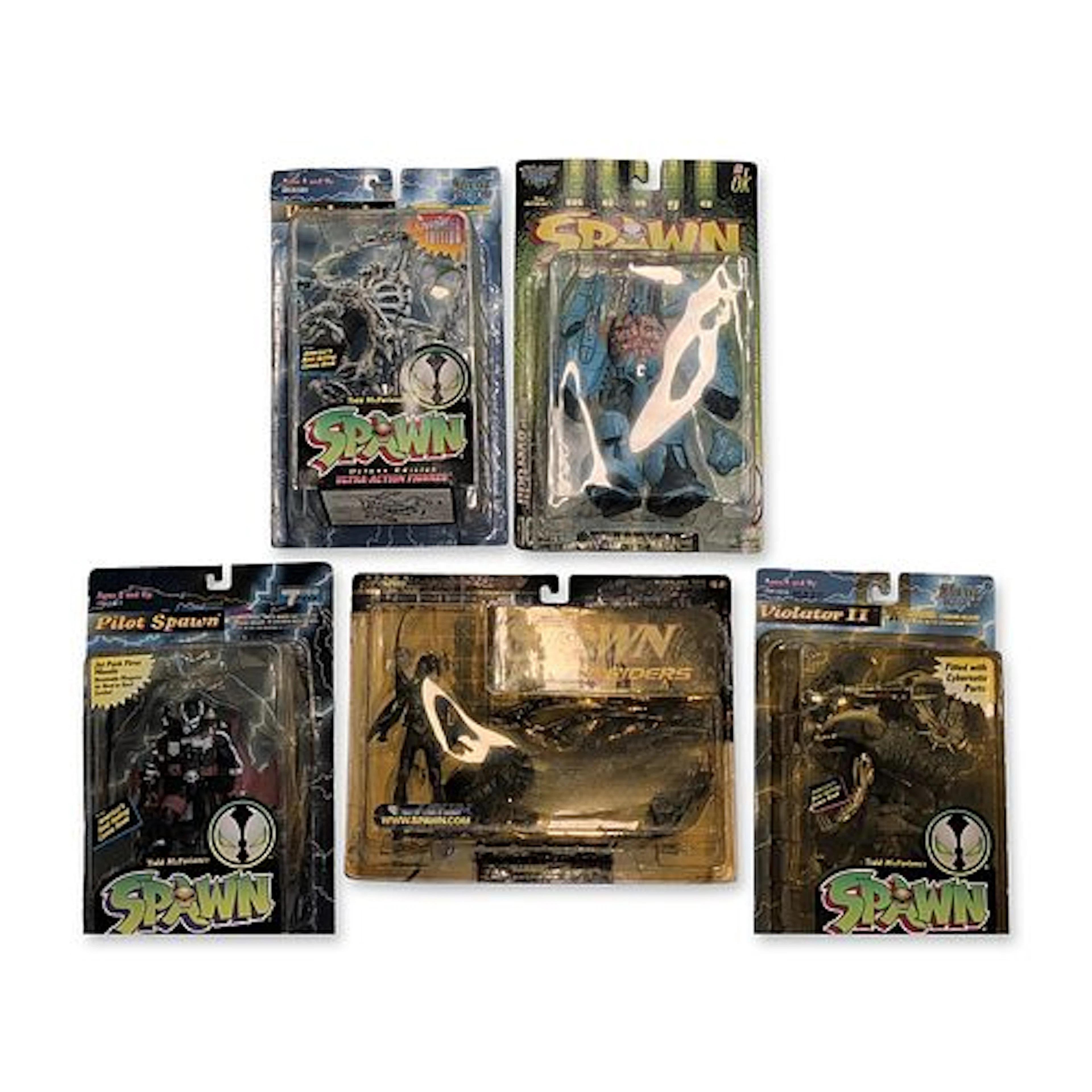 5pc McFarlane Toys Spawn Action Figures