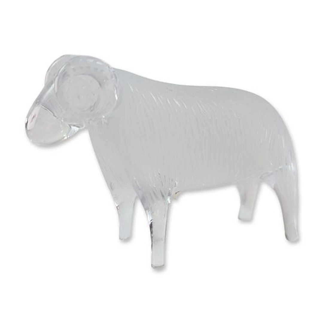 Waterford Crystal Comeragh Mountain Sheep Figurine