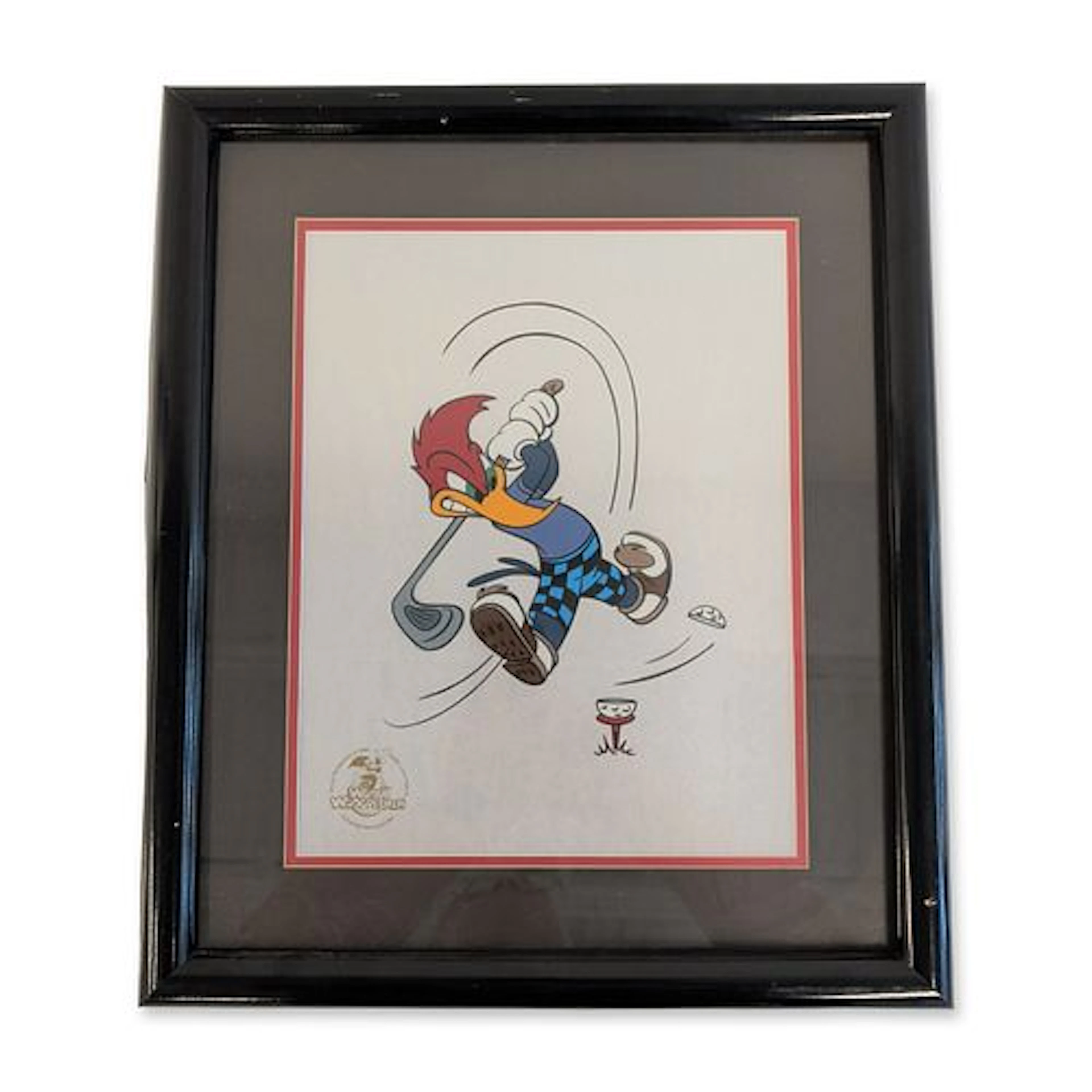 MCA Universal Woody Woodpecker Mean Slice Limited Edition Sericel w/ COA