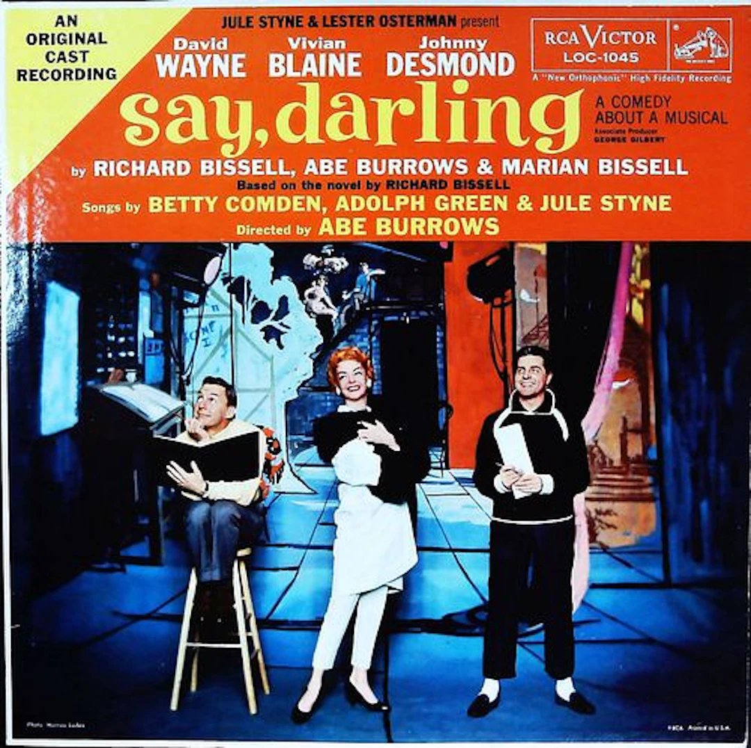 Say, Darling Broadway Cast LP Record RCA Victor LOC-1045