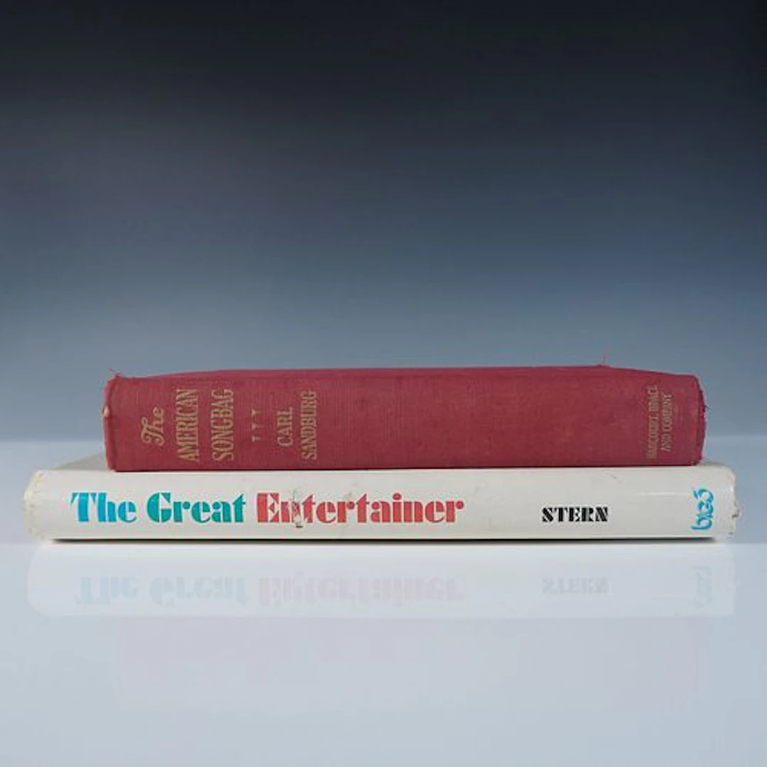 2 Book Group on Music, The Great Entertainer & The American Songbag