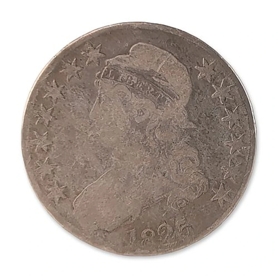 1825 US Silver Capped Bust Half Dollar