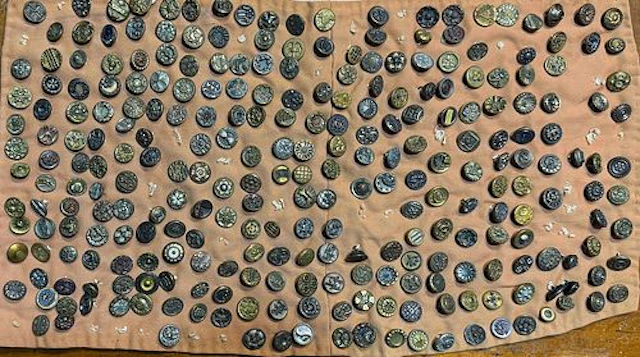LARGE SELECTION OF DIVISION ONE METAL BUTTONS