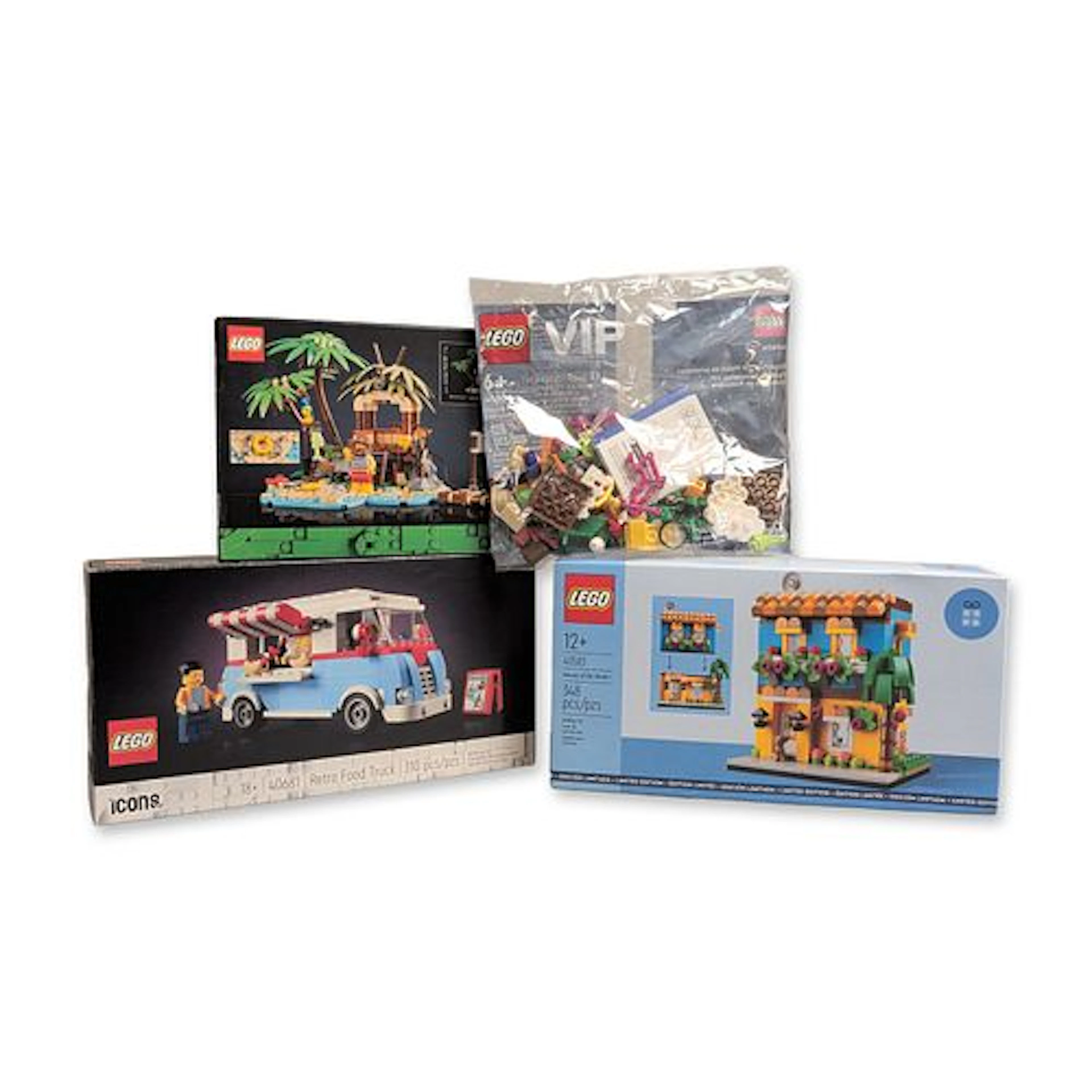 4pc Collection of Sealed LEGO Promotional Building Sets - 40566, 40583