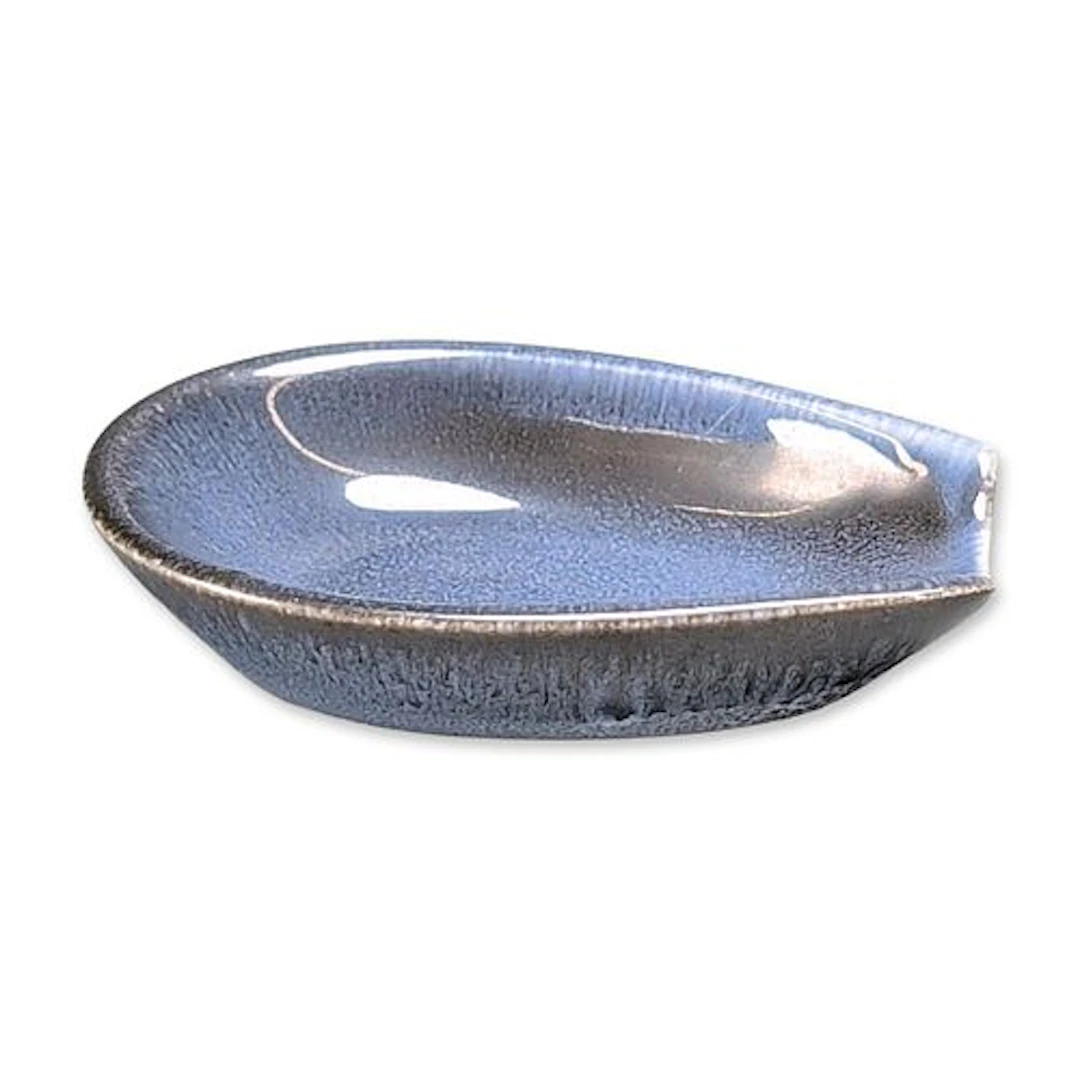 Studio Ceramic Stoneware Teardrop Form Miniature Bowl