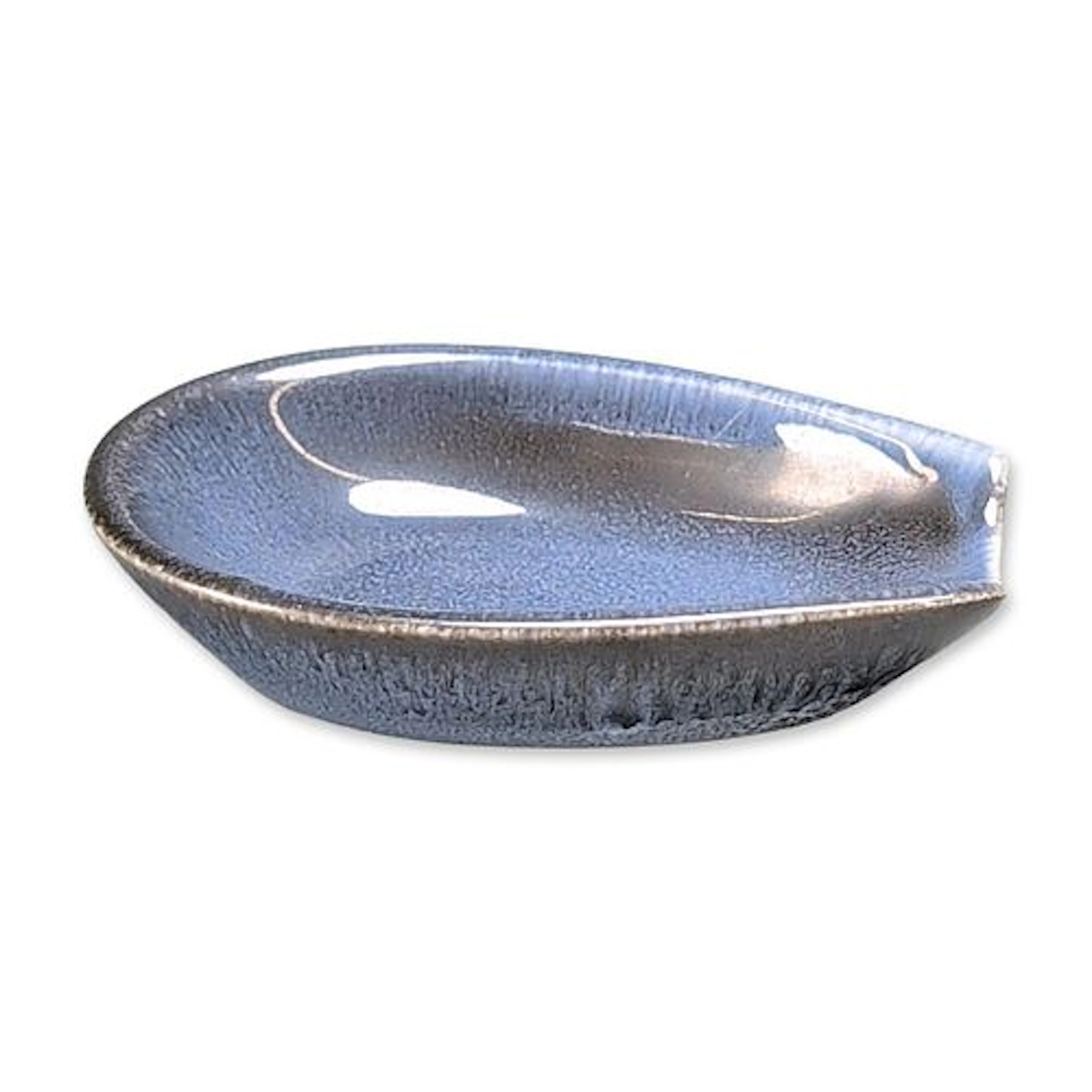 Studio Ceramic Stoneware Teardrop Form Miniature Bowl