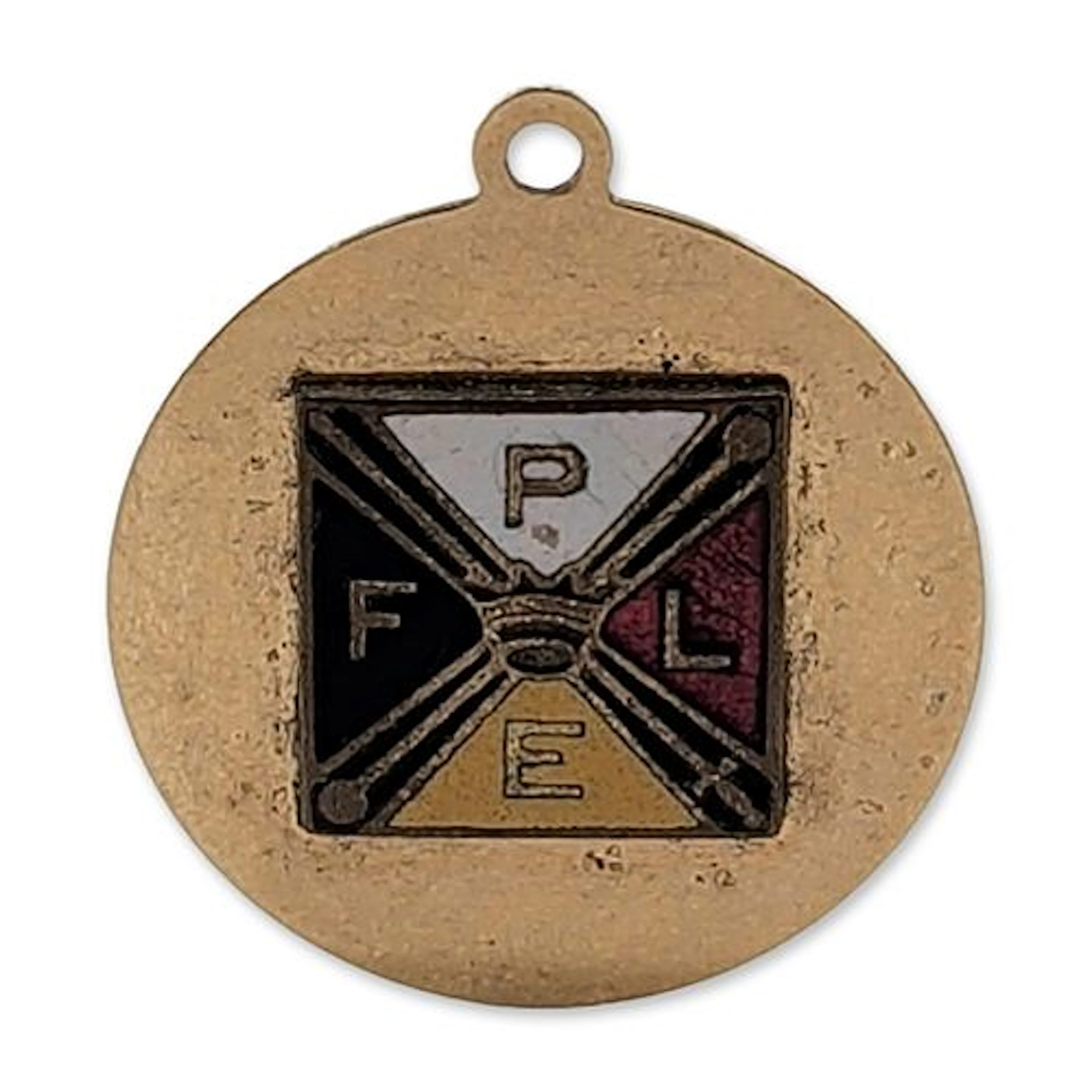 14K Yellow Gold 1959 Pythian Sisters PLEF Award Pendant