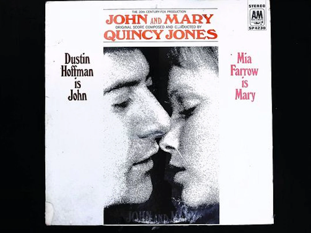 Quincy Jones John and Mary Original Score LP Record A&M SP 4230