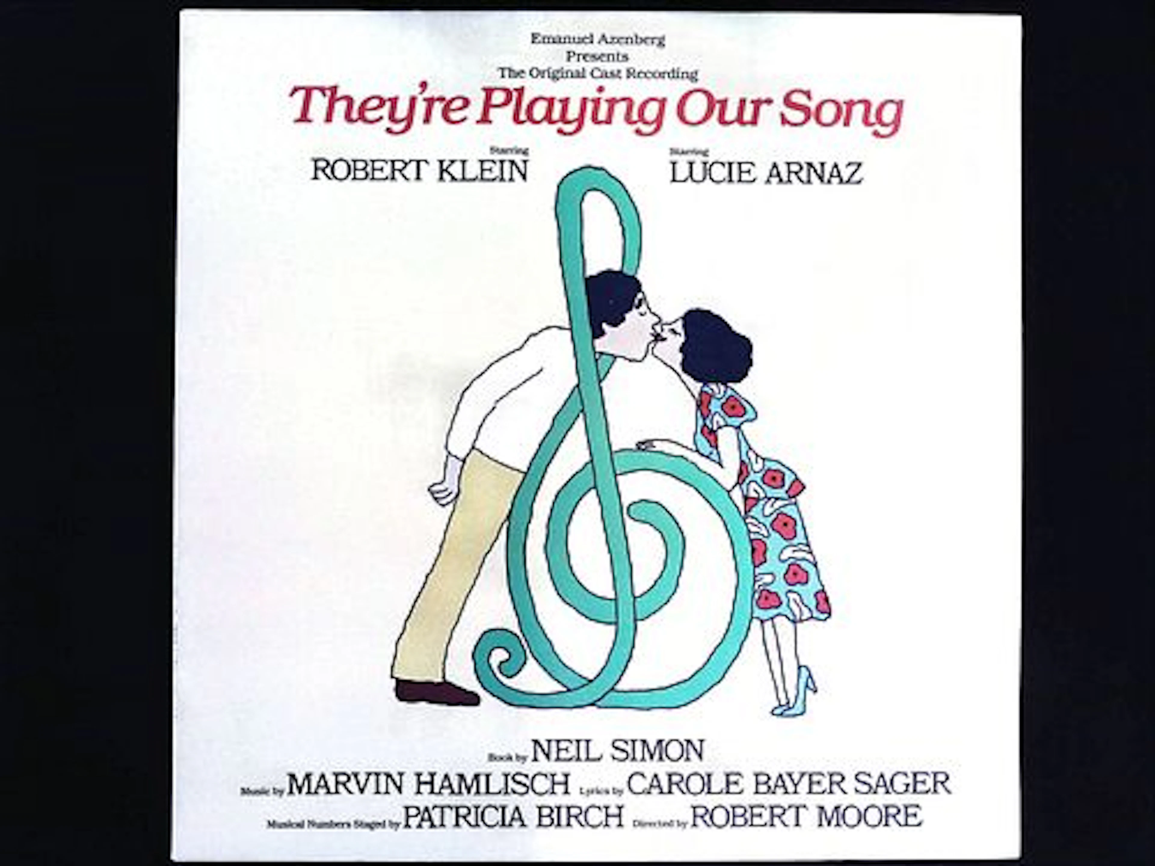 Theyre Playing Our Song Original Broadway Cast Recording Vinyl LP 1979