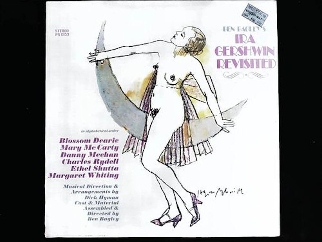 Ben Bagley's Ira Gershwin Revisited Painted Smiles LP Record
