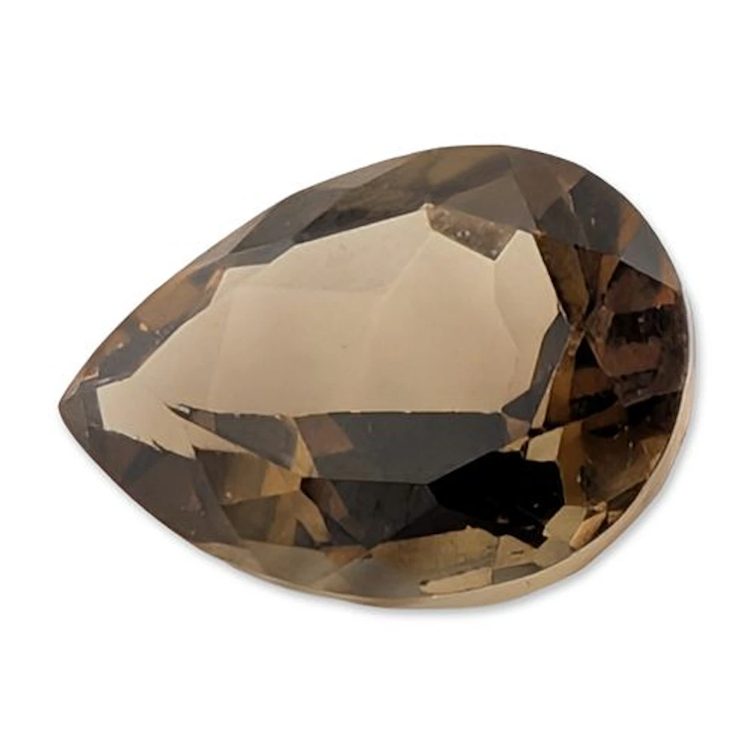 Pear Cut Smoky Quartz Loose Gemstone