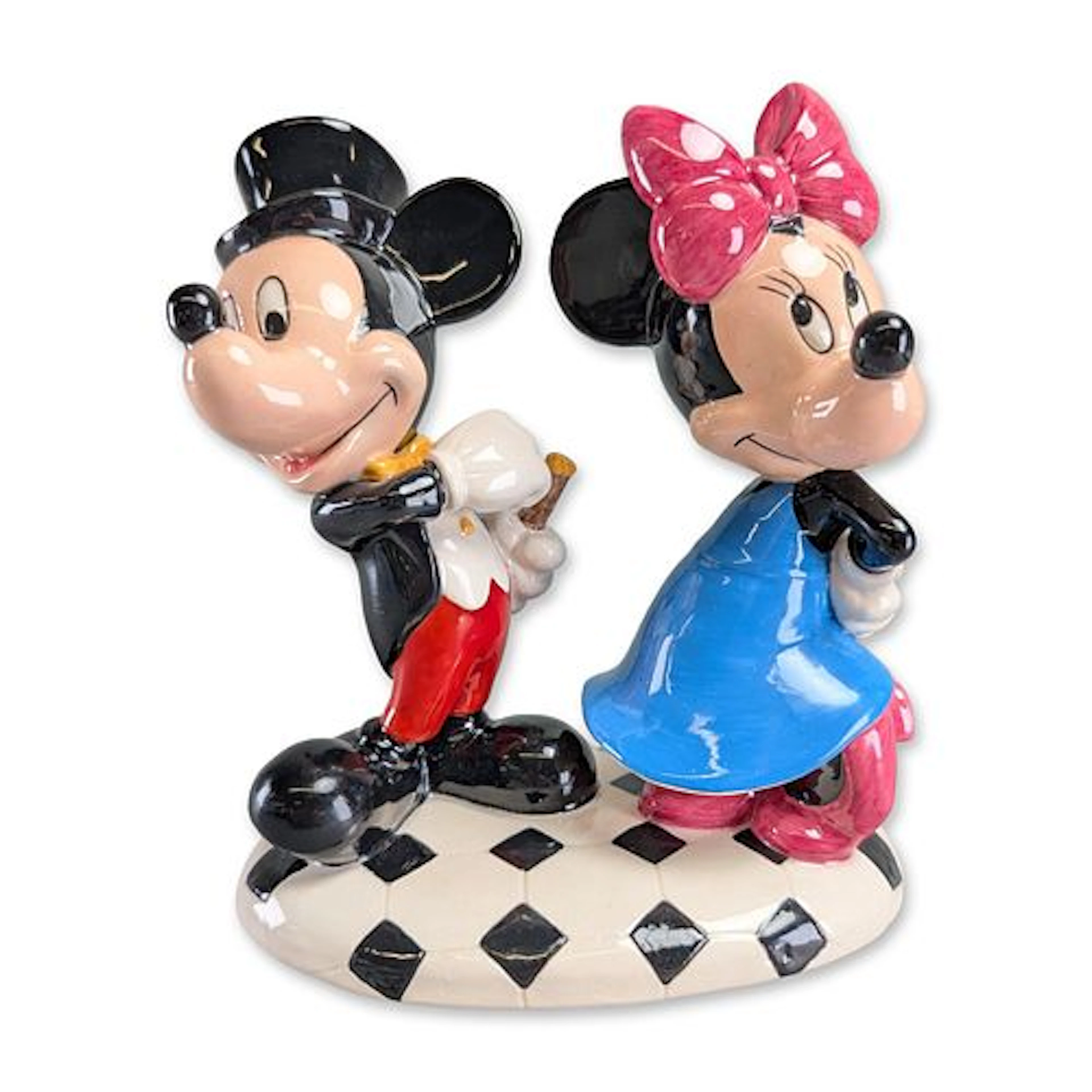 Royal Doulton Prototype Original Sample Disney Mickey and Minnie Mouse Figurine
